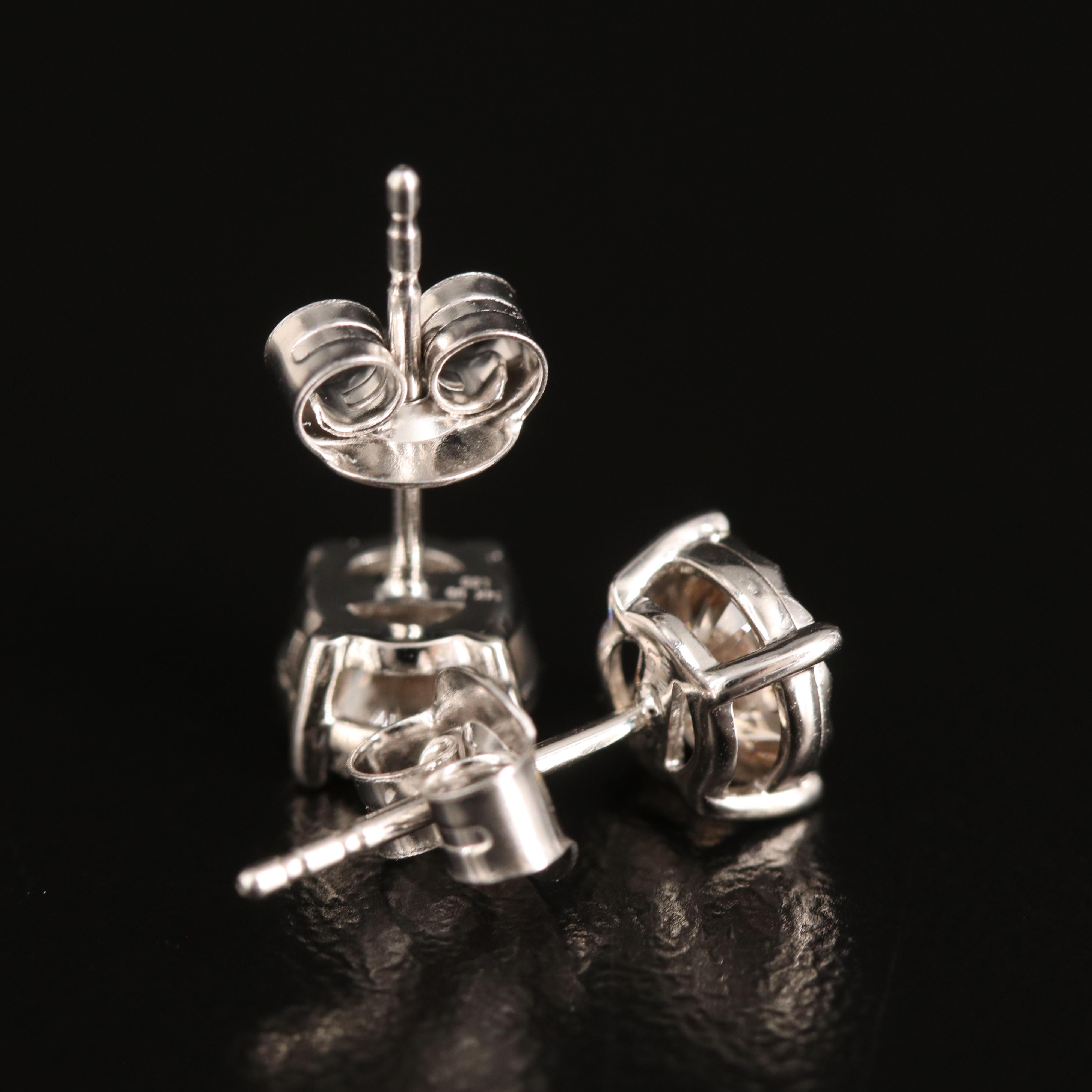 14K 0.78 CTW Lab Grown Diamond Stud Earrings