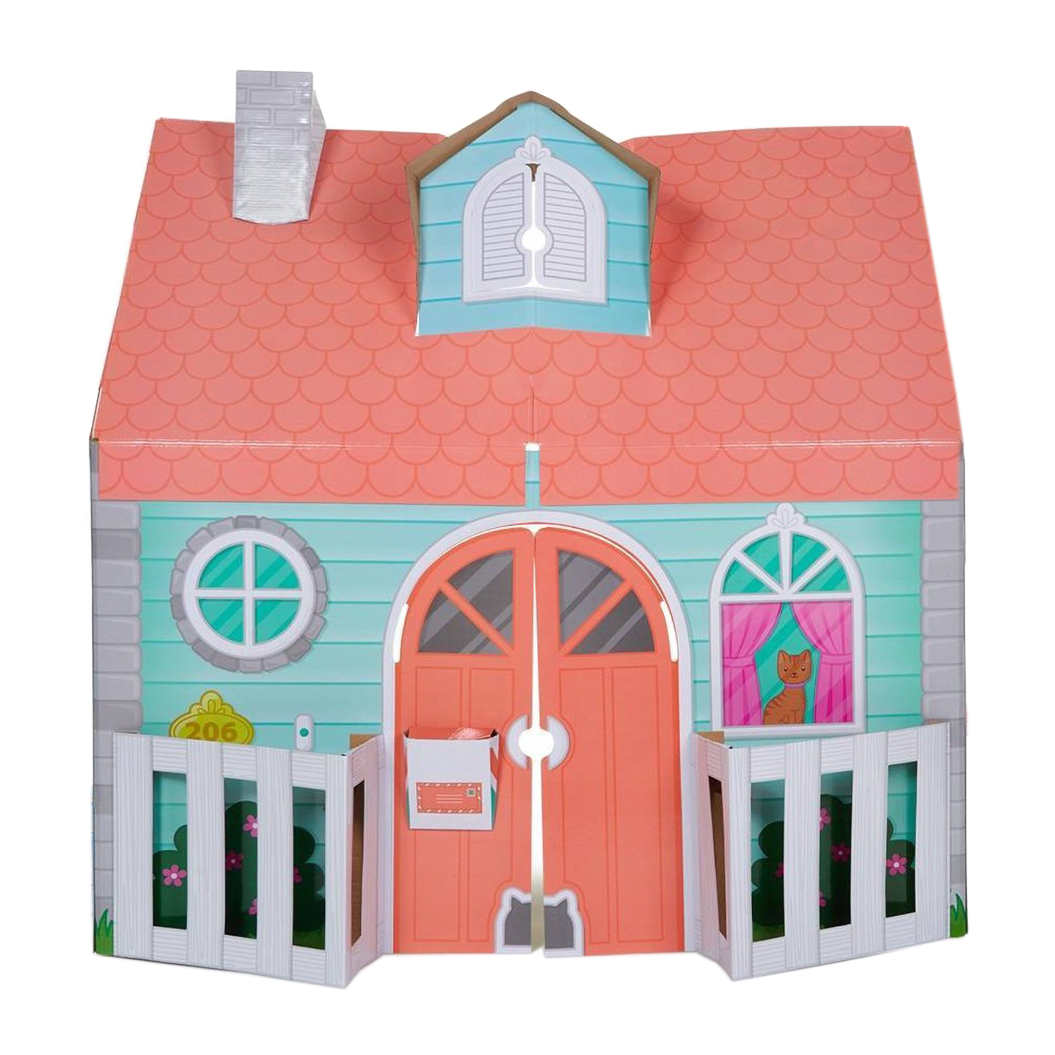 WowWee Pop2Play StrongFold Cardboard Indoor Playhouse