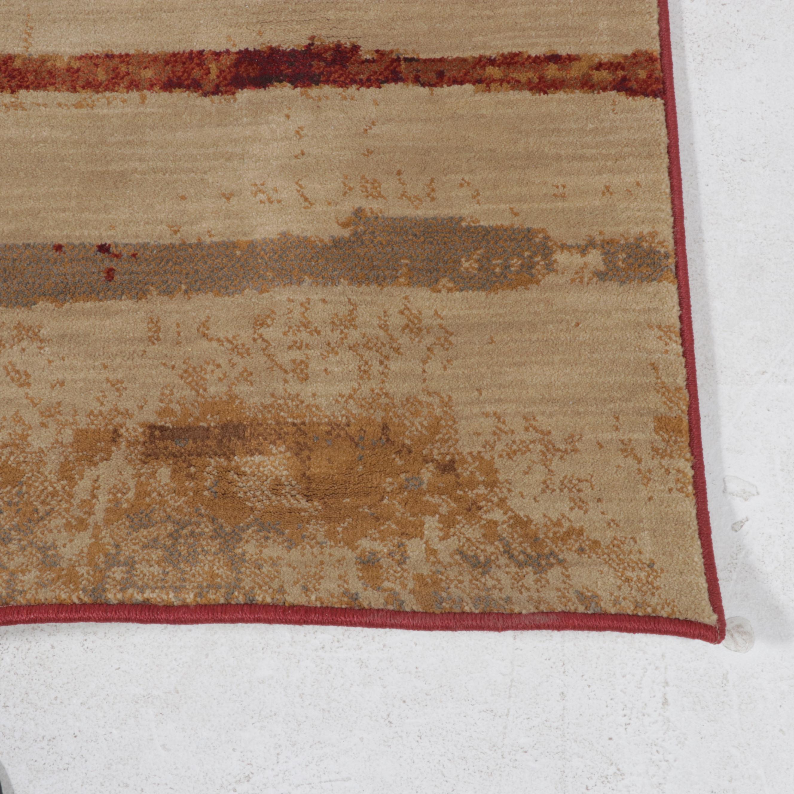 9'6 x 13' Machine Made Karastan Artois Mericourt Crimson  Room Sized Rug