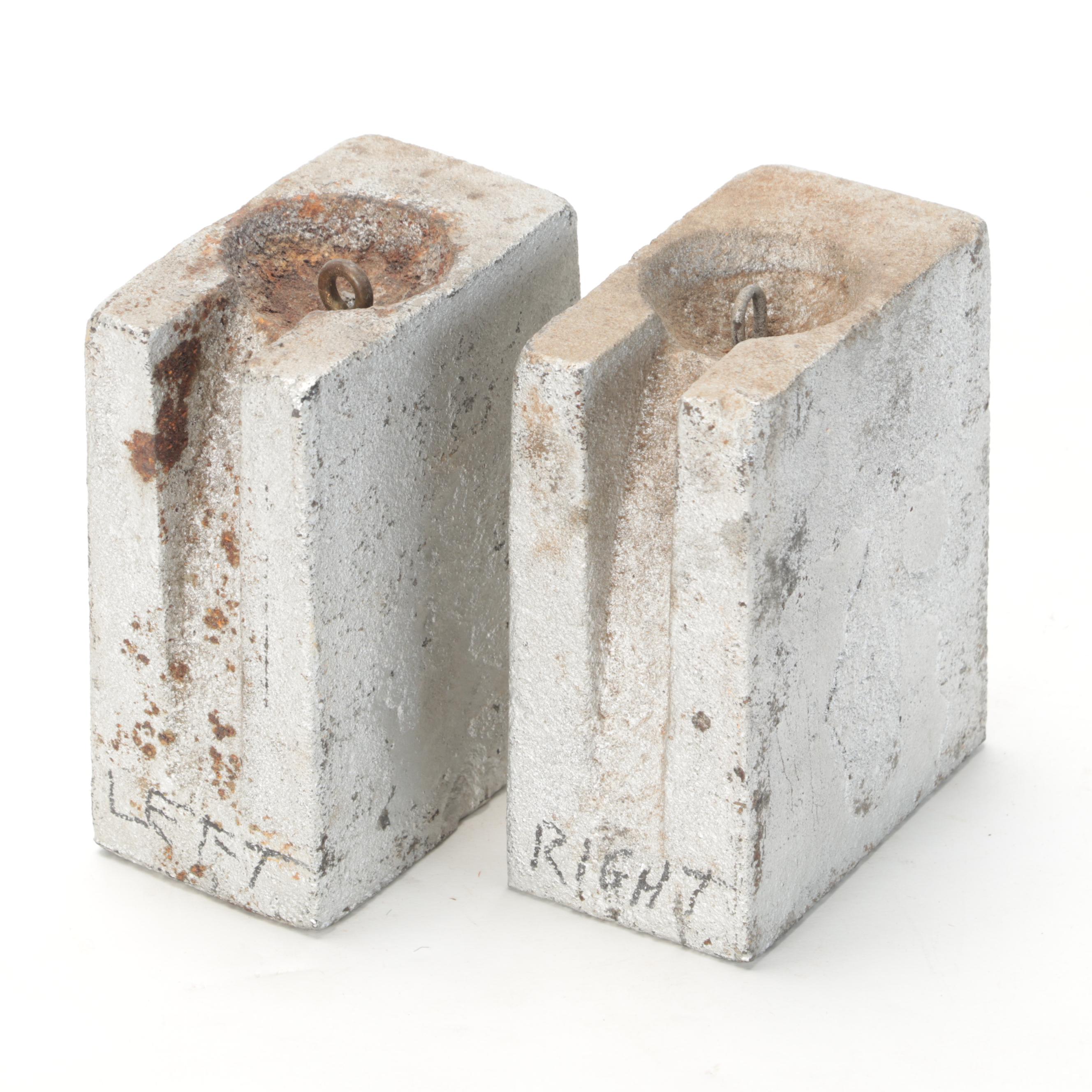 W. S. Conant Mahogany Mirror Front Ogee Shelf Clock, Mid-19th Century