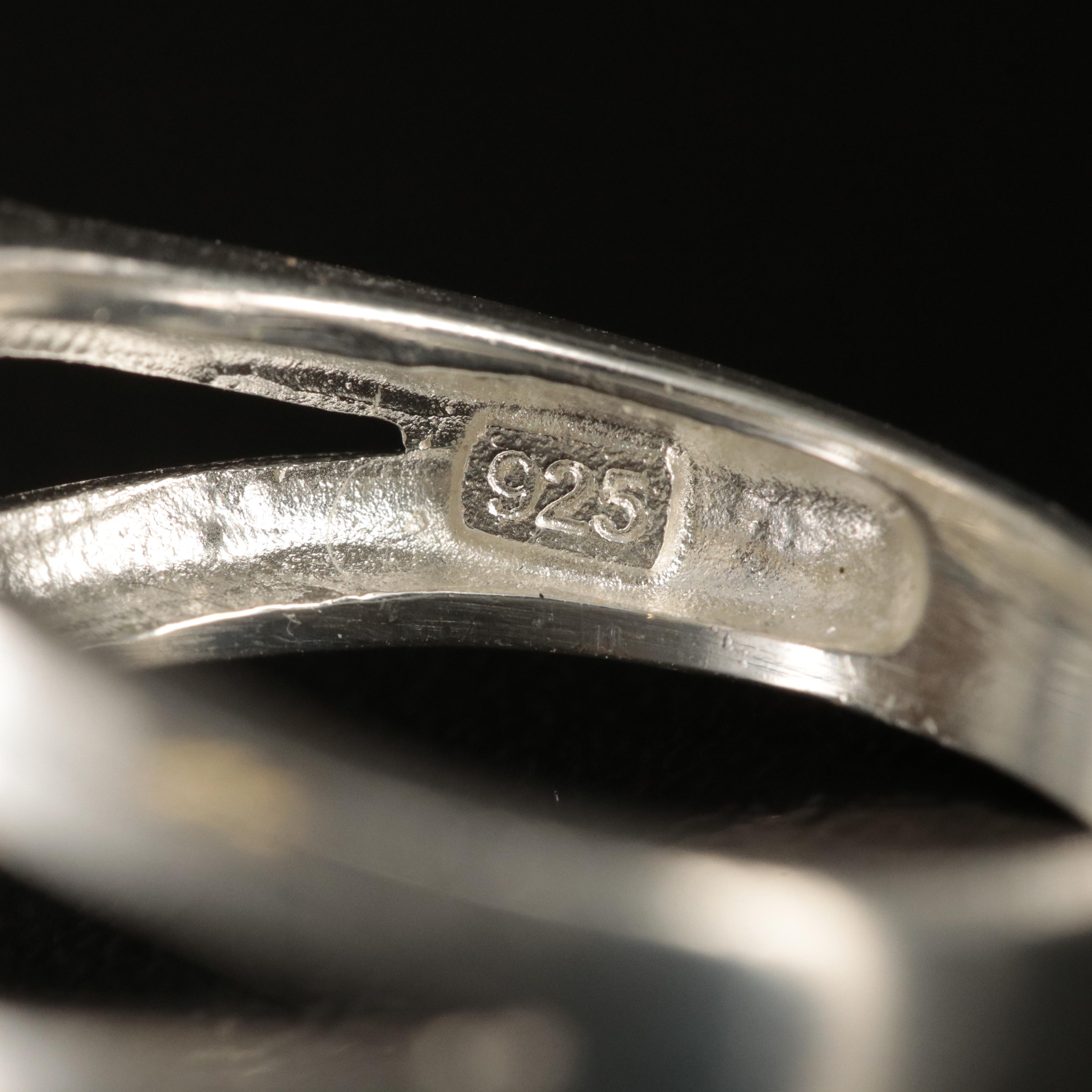 Sterling Pearl and Opal Figural Octopus Ring