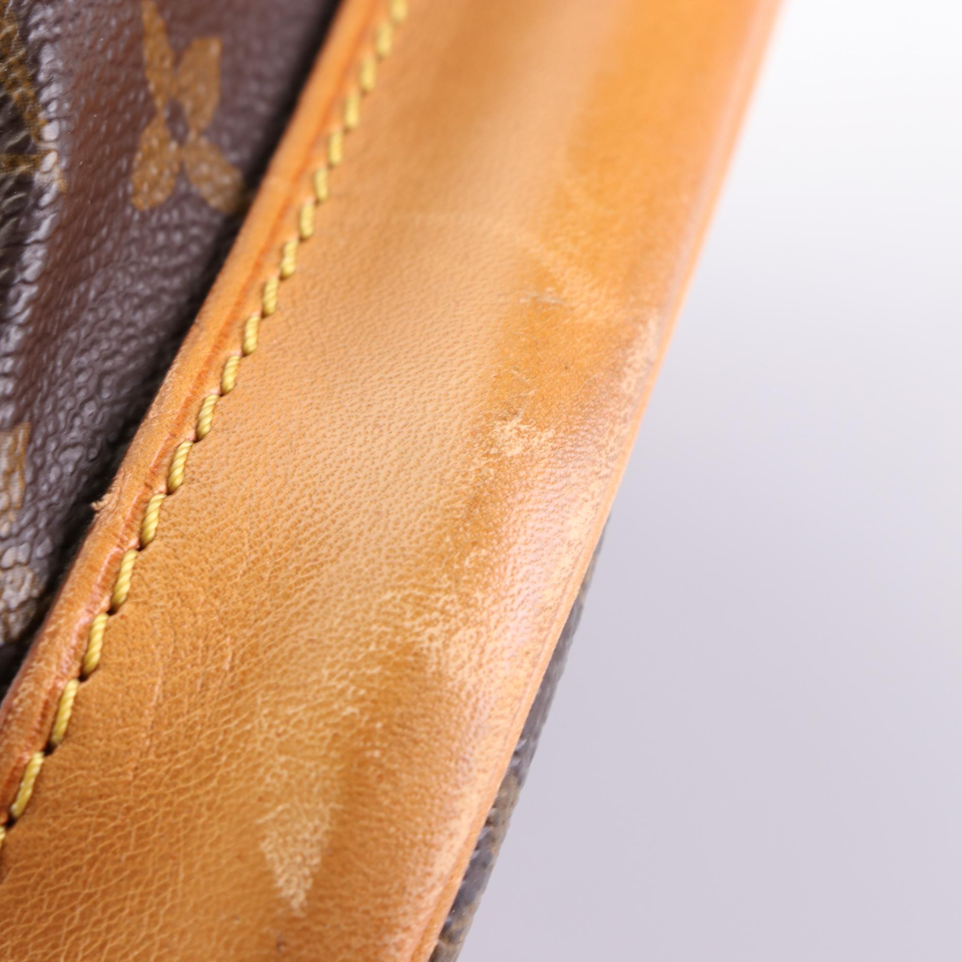 Louis Vuitton Cruiser 40 Travel Bag in Monogram Canvas and Vachetta Leather