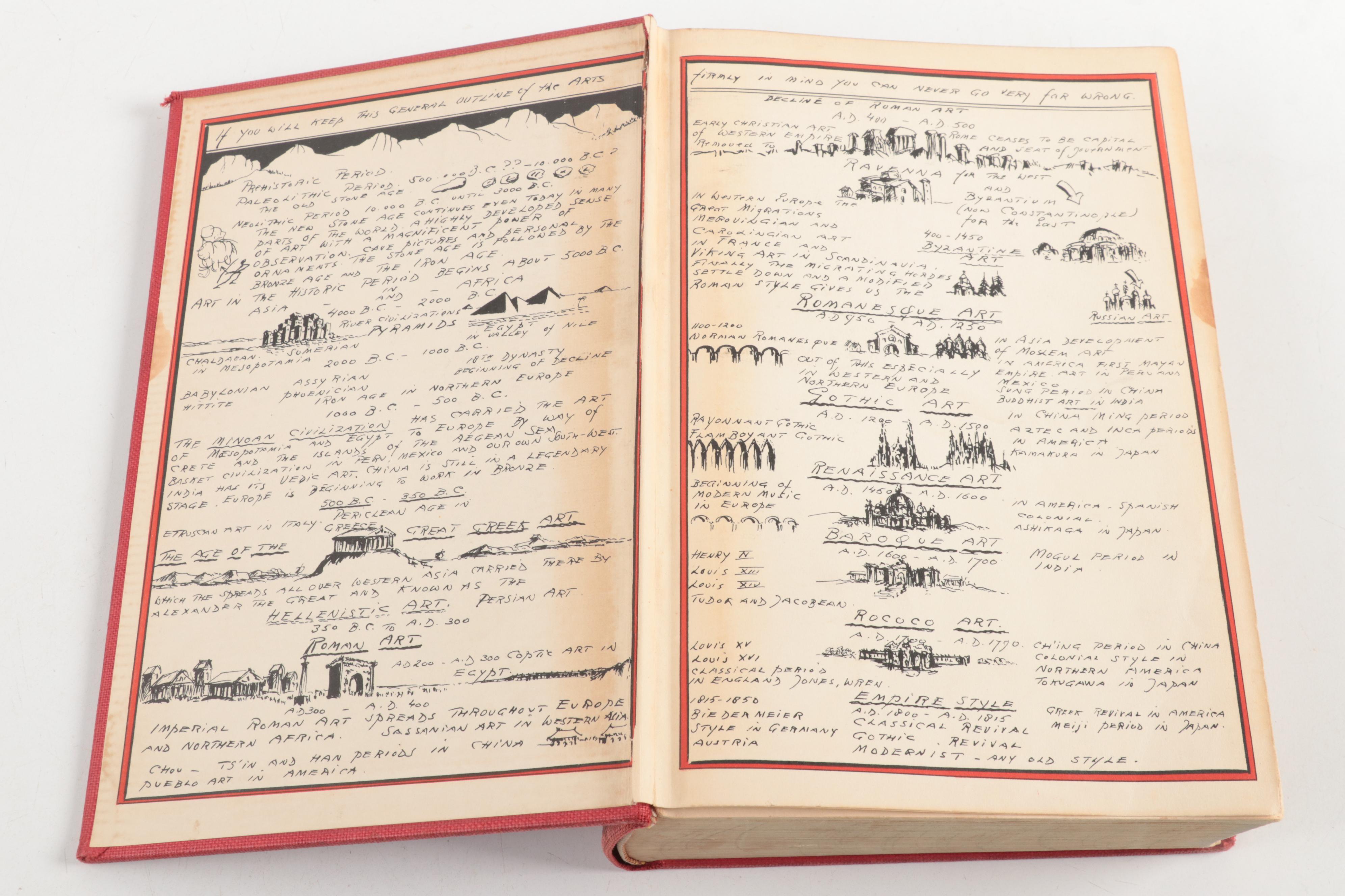 First Edition "The Arts" by Henrik Willem Van Loon and More