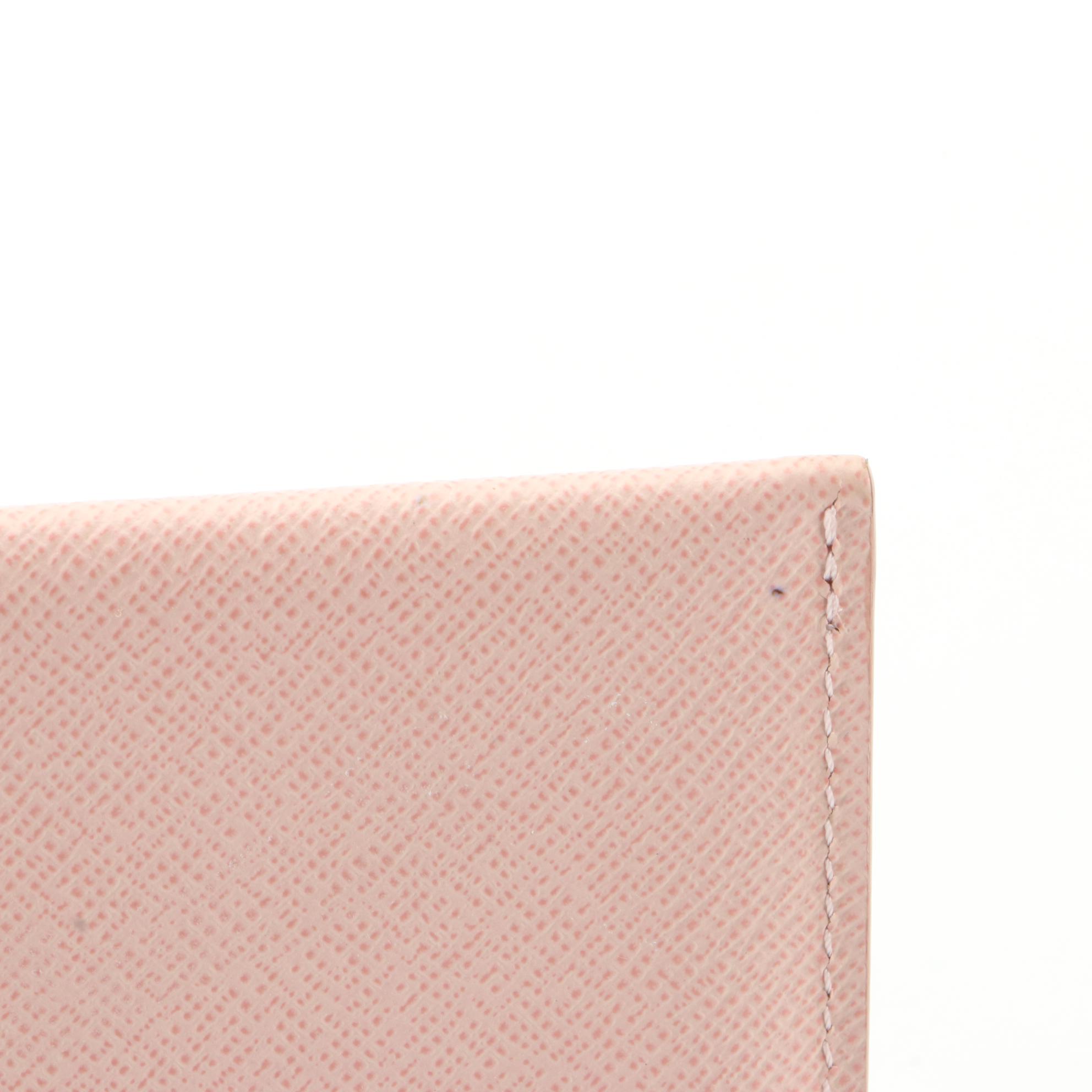 Louis Vuitton Félicie Pochette Card Holder Insert in Taïga Leather