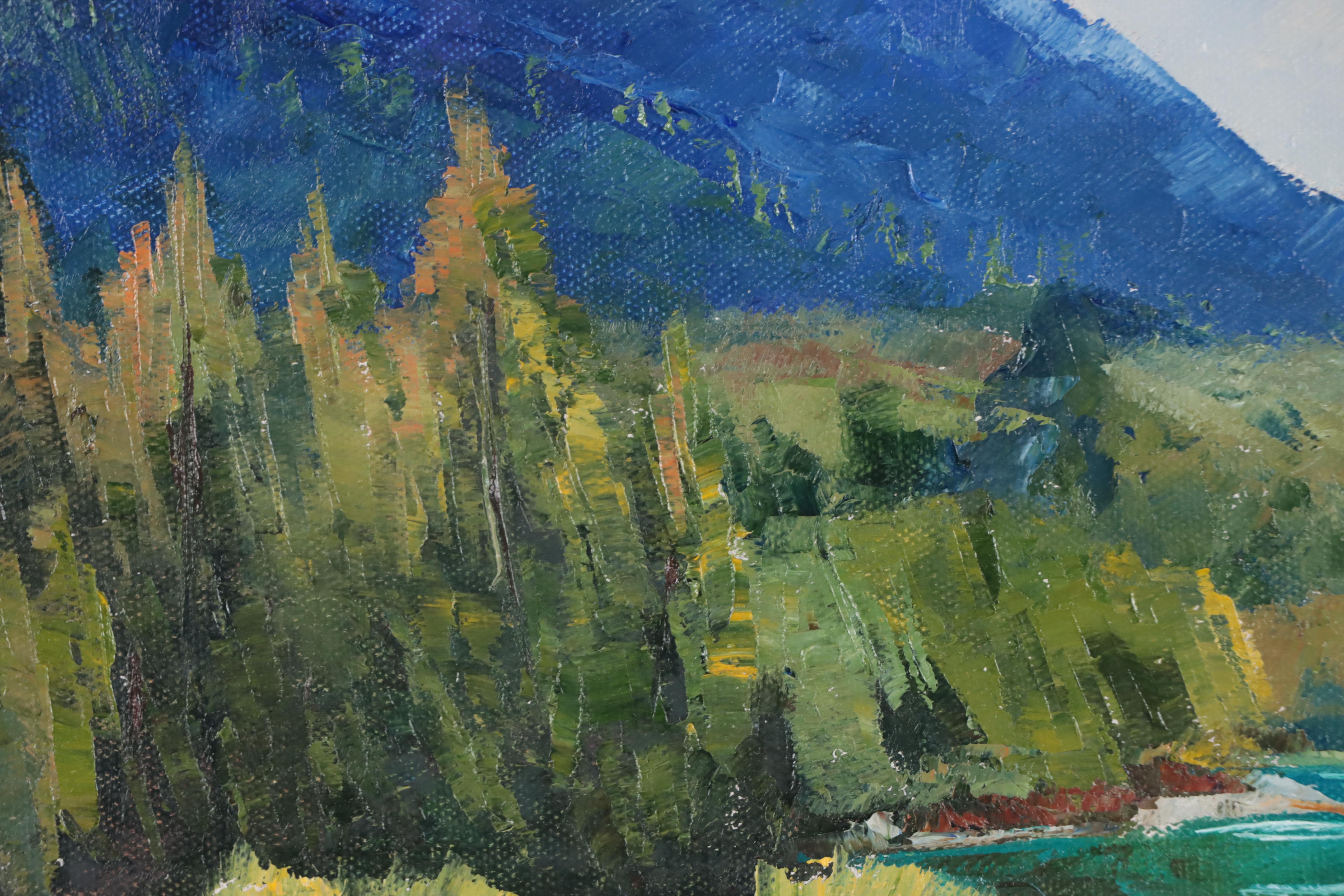 James Baldoumas Oil Painting "Riverview," 2023