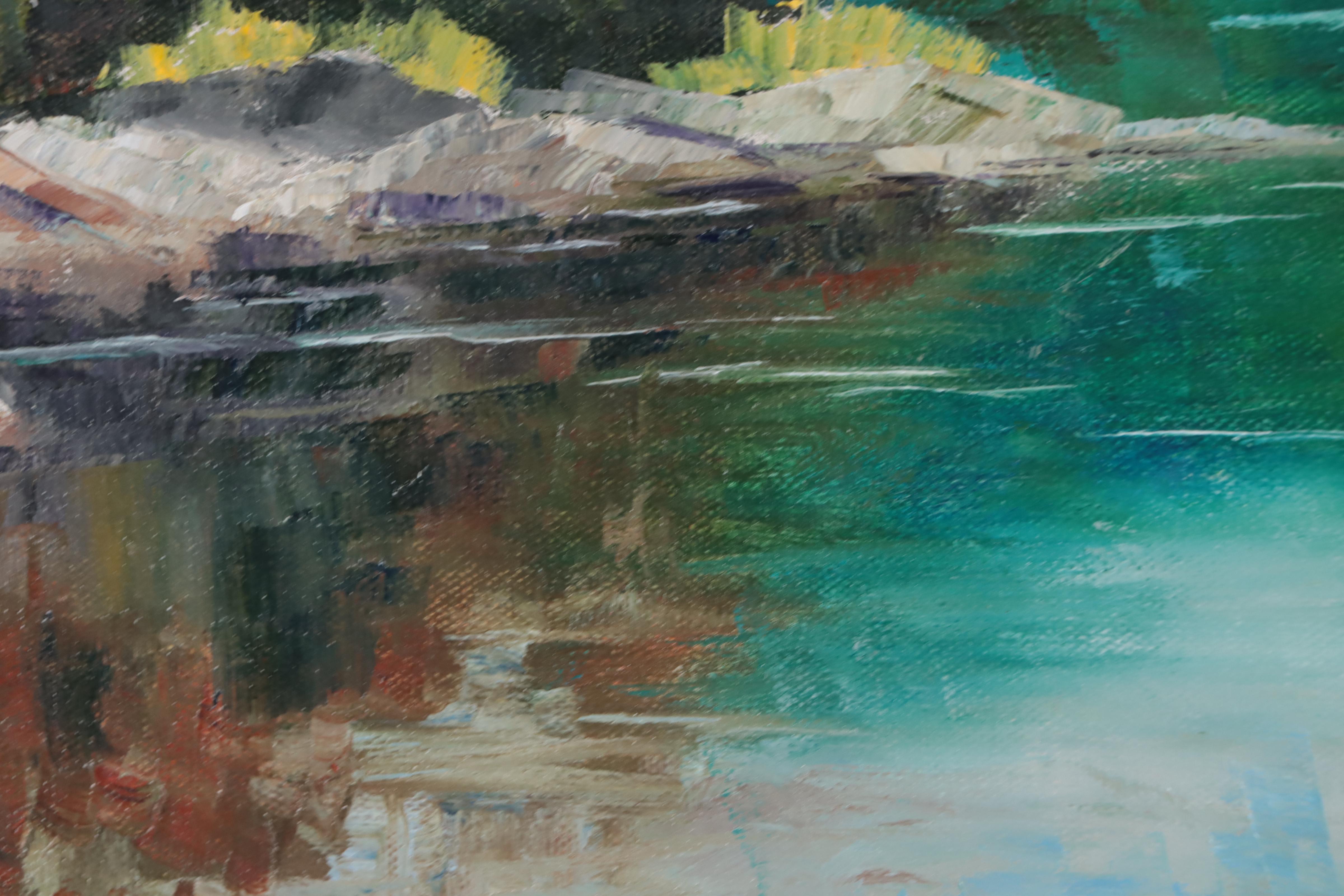 James Baldoumas Oil Painting "Riverview," 2023