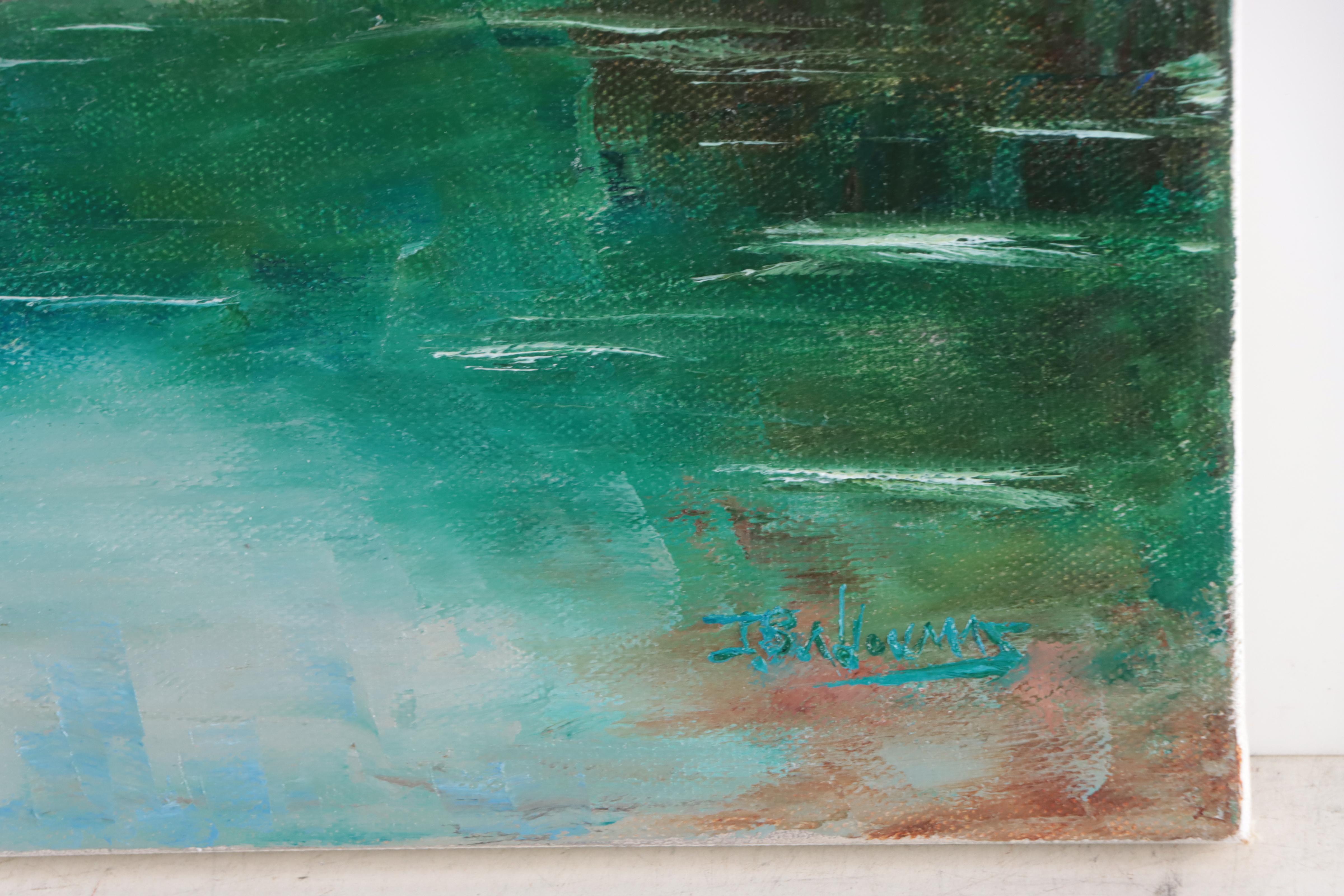 James Baldoumas Oil Painting "Riverview," 2023