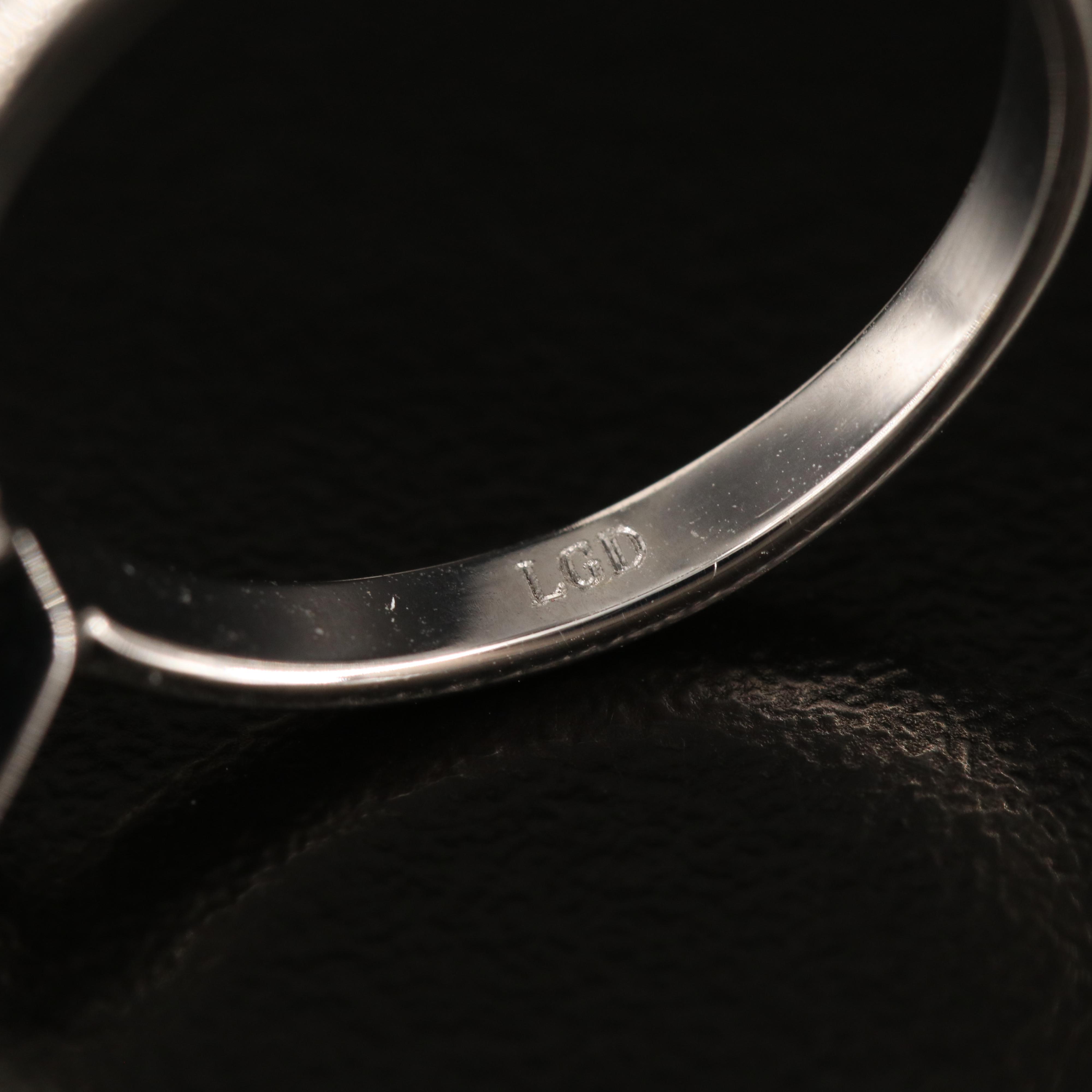 14K 3.28 CT Lab Grown Diamond Solitaire Ring