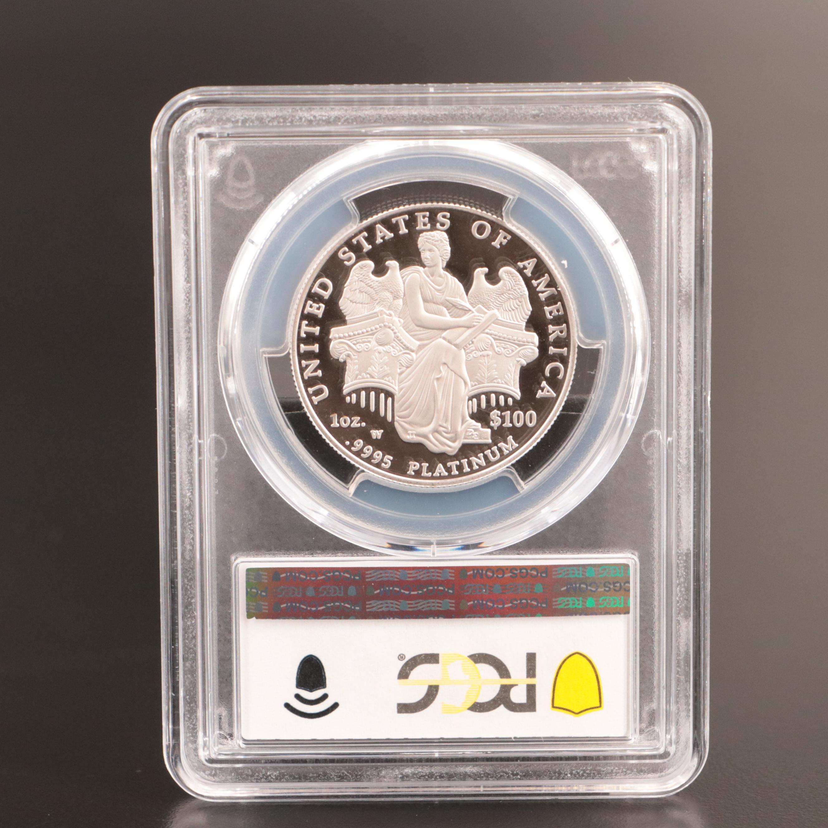 PCGS Graded 2006-W One-Ounce Proof Platinum Eagle Bullion Coin