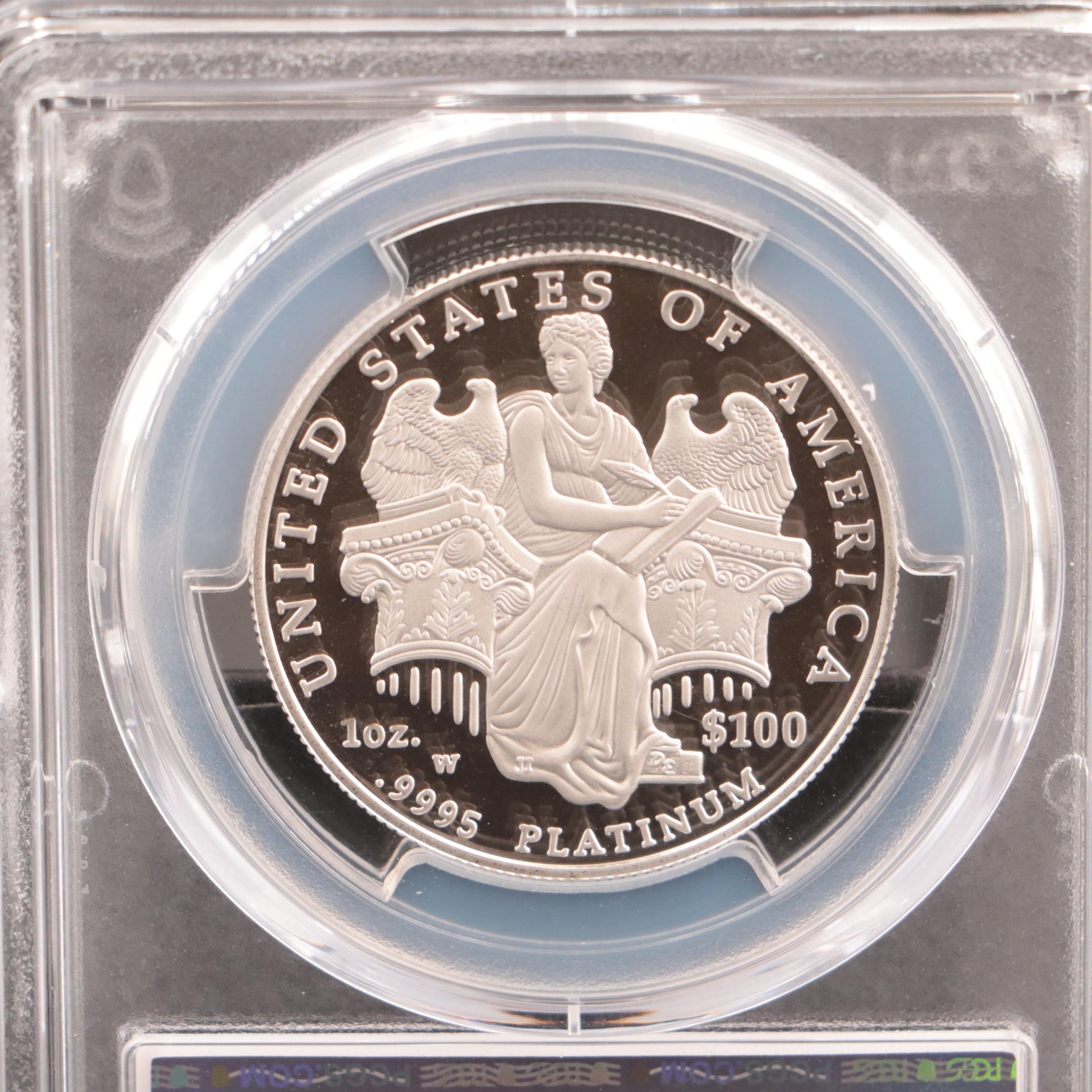 PCGS Graded 2006-W One-Ounce Proof Platinum Eagle Bullion Coin