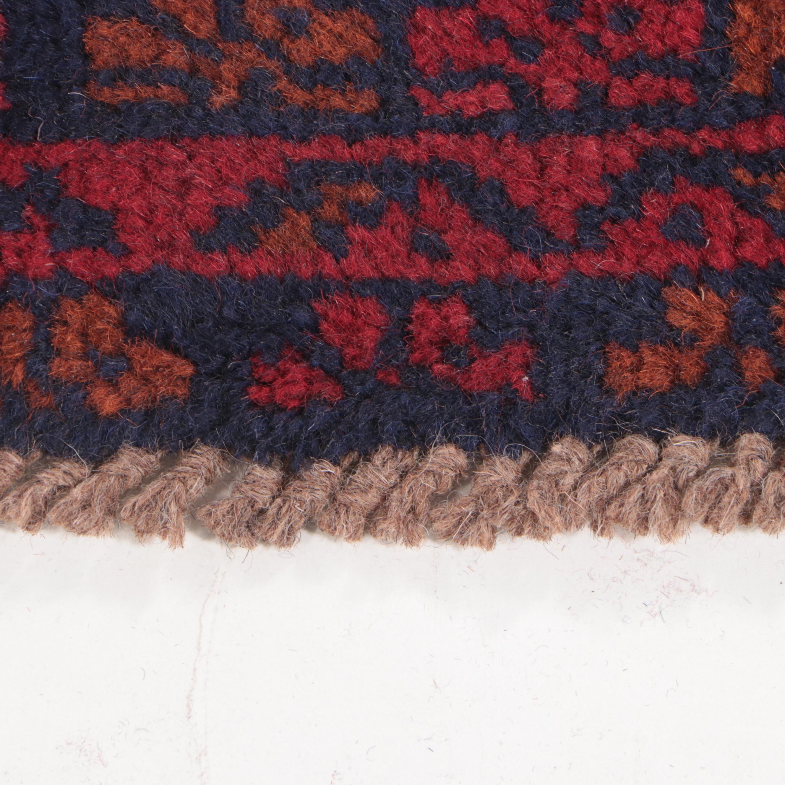 2'7 x 4'5 Hand-Knotted Afghan Taimani Accent Rug