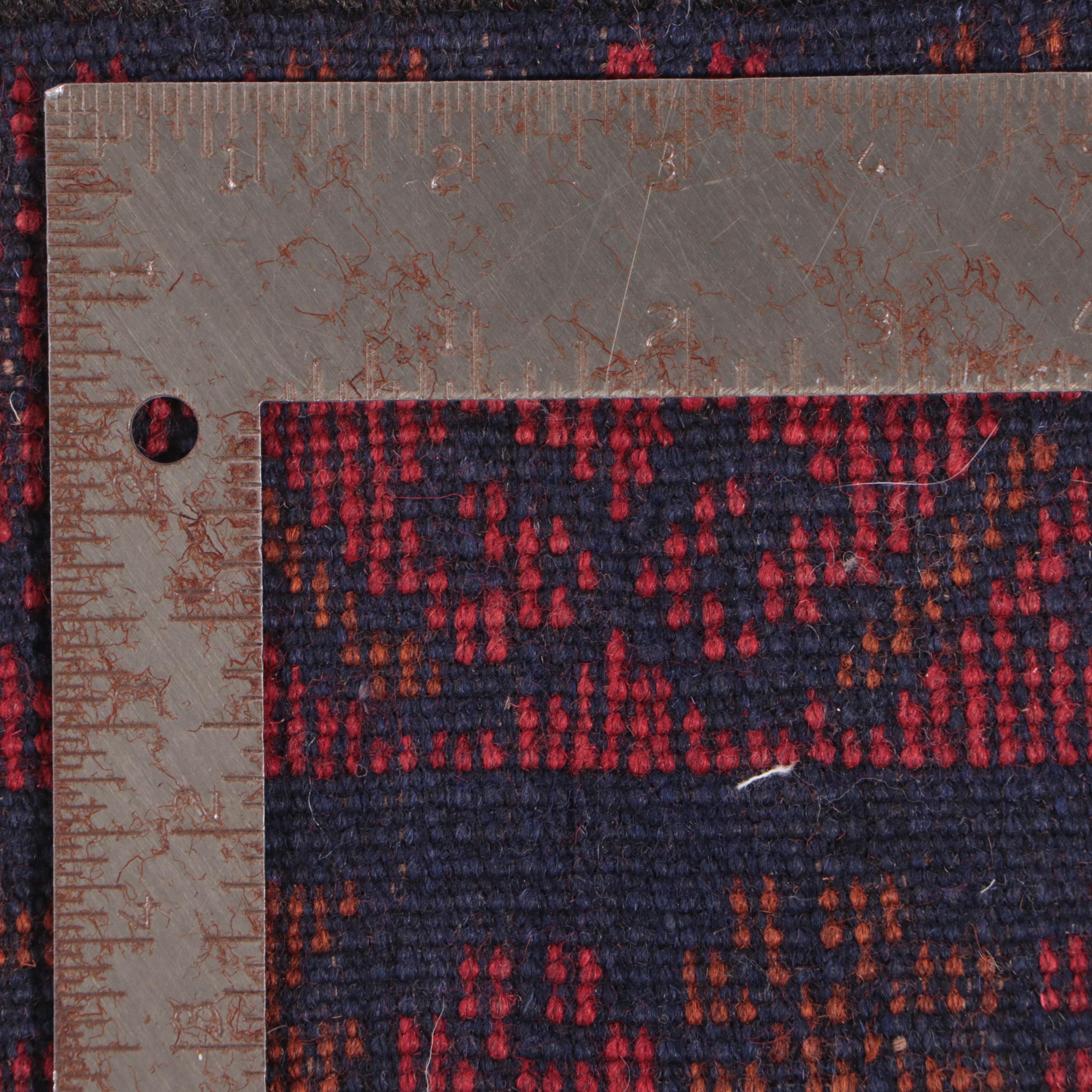 2'7 x 4'5 Hand-Knotted Afghan Taimani Accent Rug