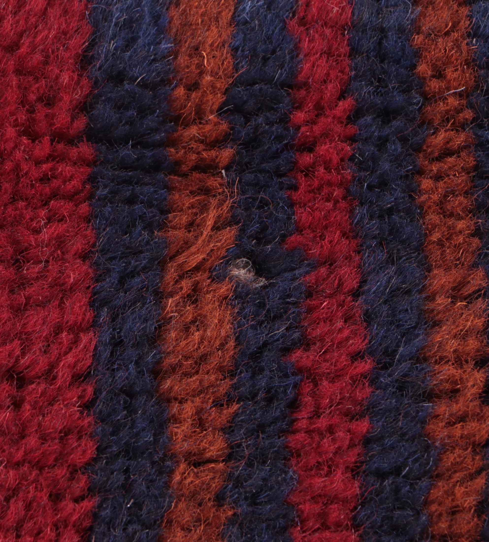 2'7 x 4'5 Hand-Knotted Afghan Taimani Accent Rug