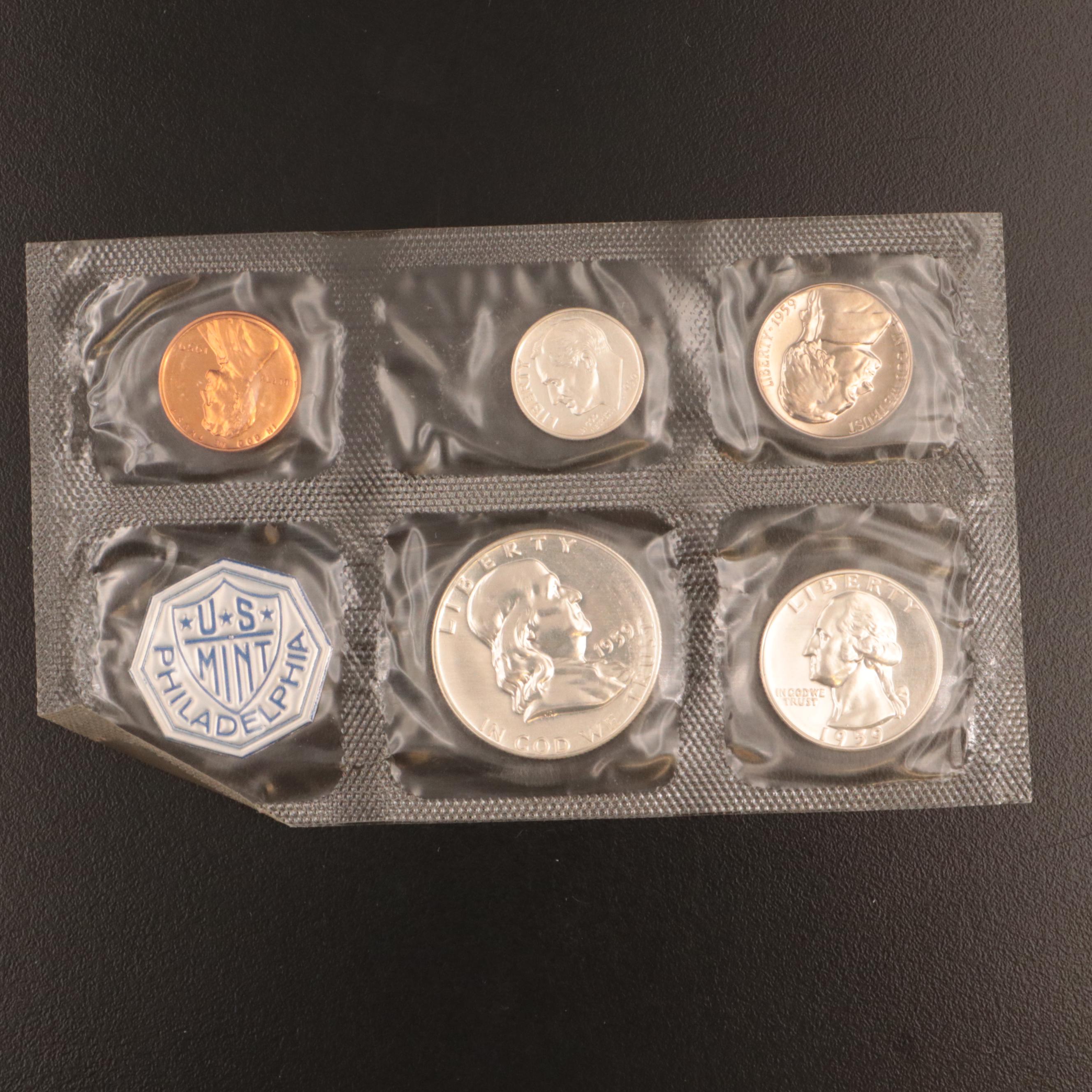 Four Early U.S. Silver Proof Sets
