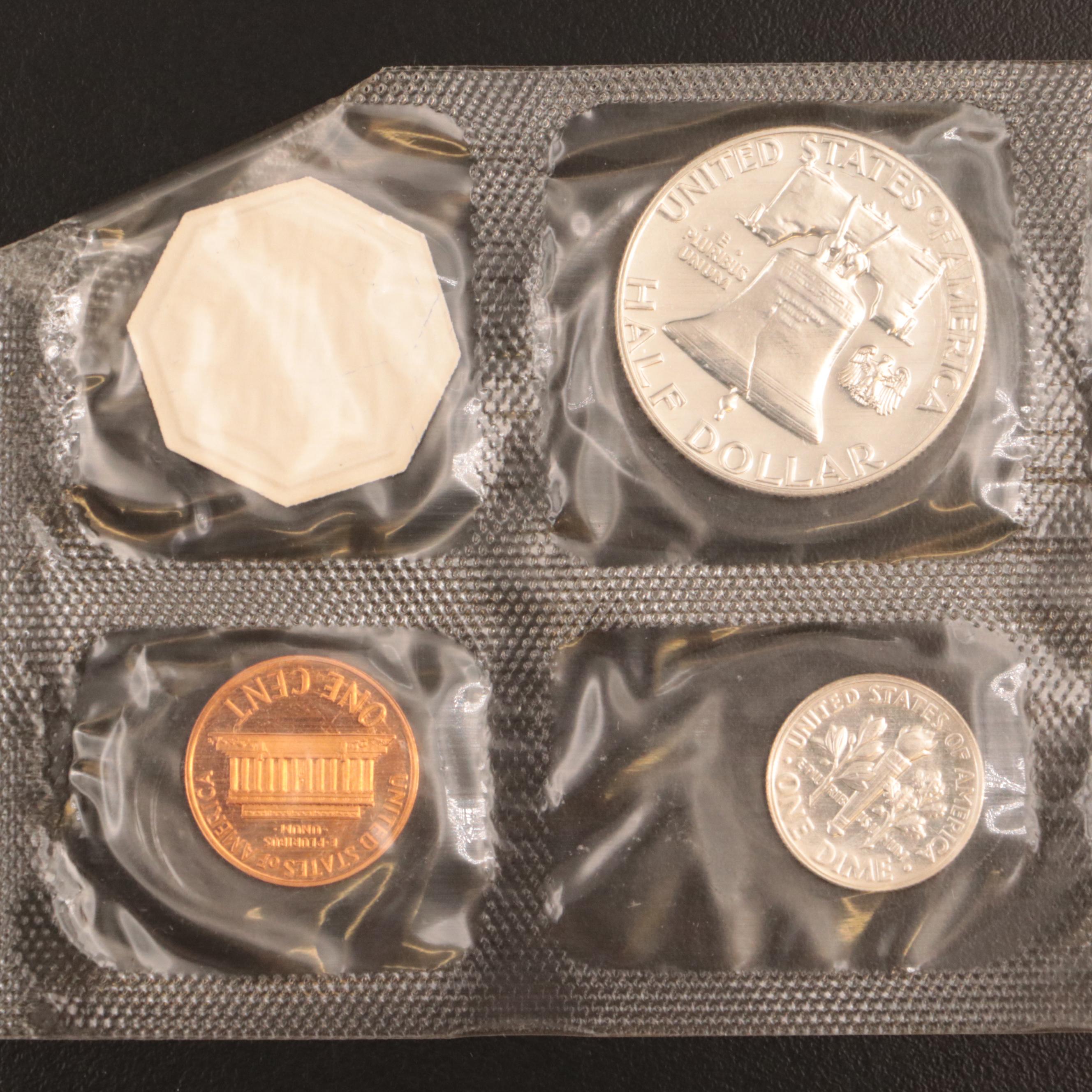 Four Early U.S. Silver Proof Sets