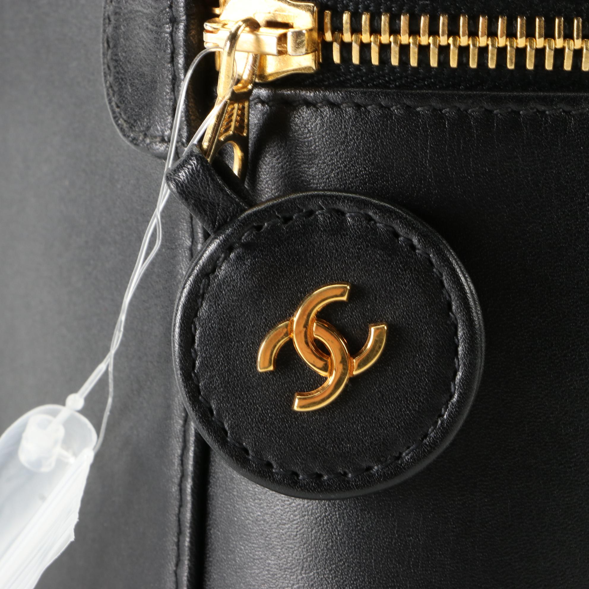 Chanel Leather Toiletry Case