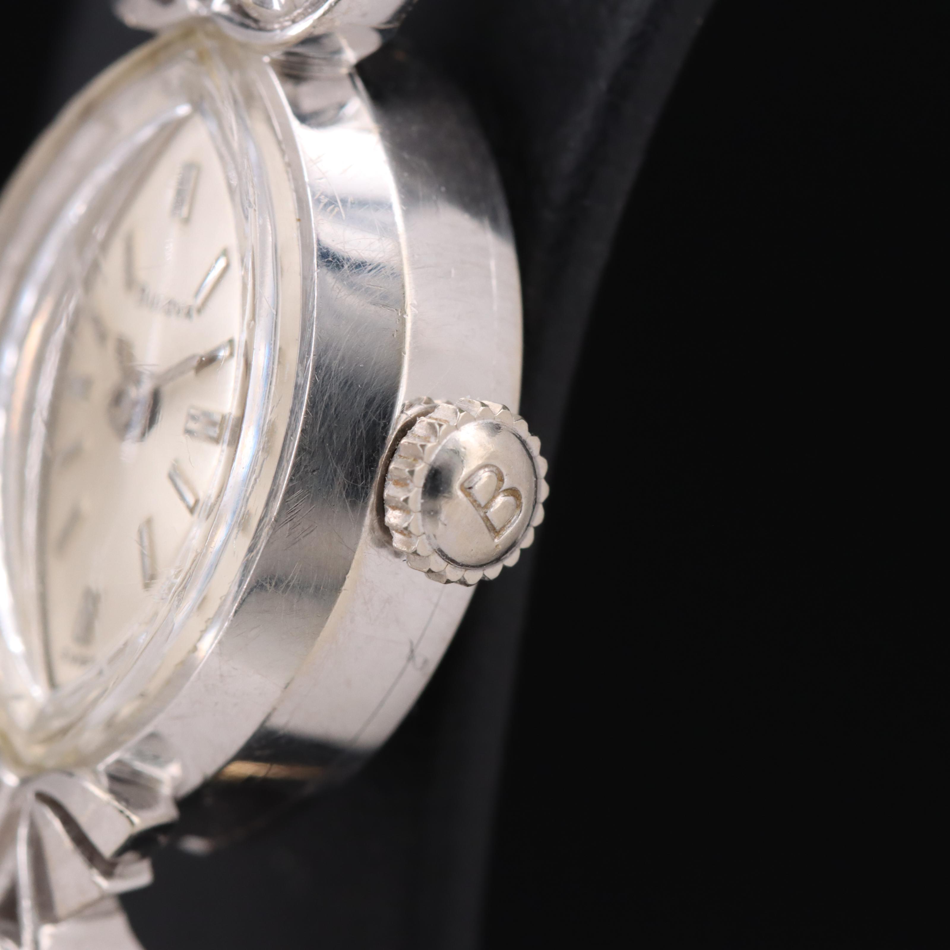 14K Bulova Diamond Watch