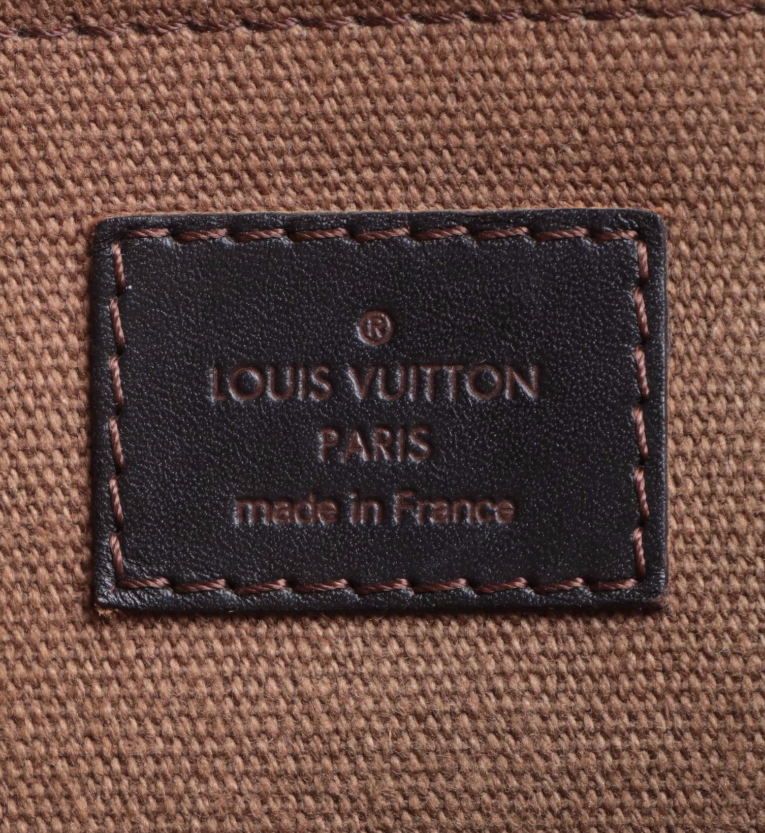 Louis Vuitton Utah Wichita Crossbody Bag in Brown Leather