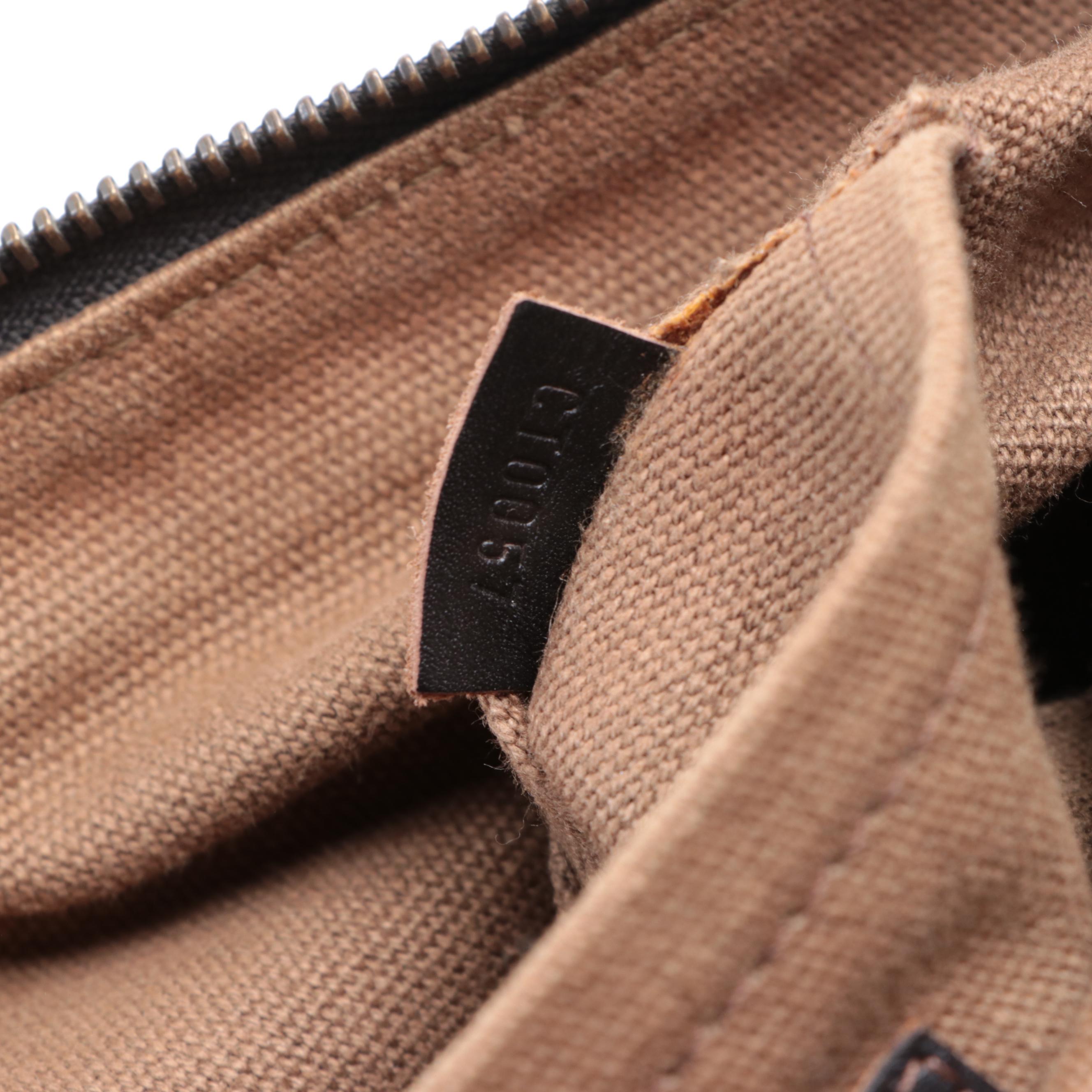 Louis Vuitton Utah Wichita Crossbody Bag in Brown Leather