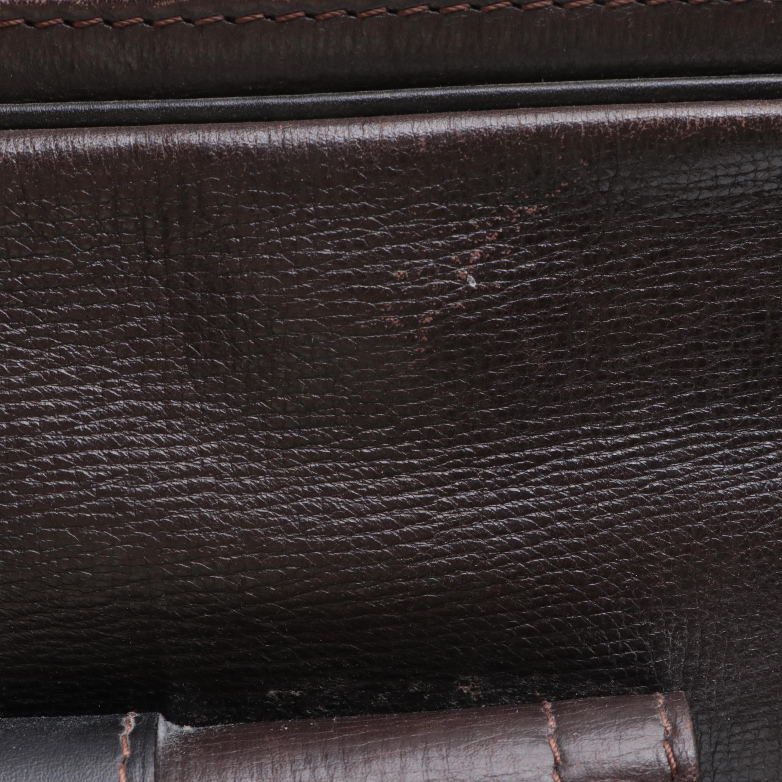 Louis Vuitton Utah Wichita Crossbody Bag in Brown Leather