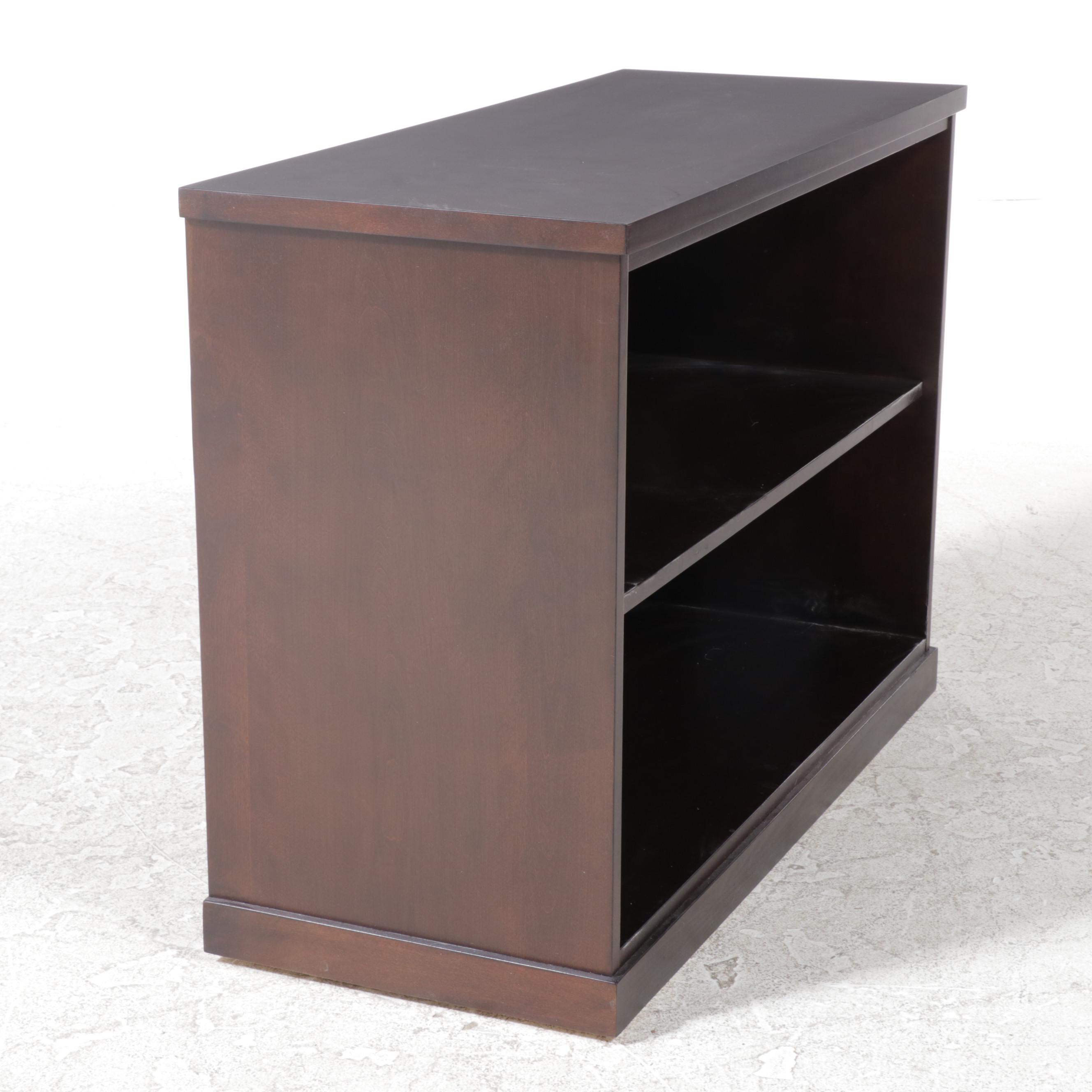 Pottery Barn "Bedford" Two-Shelf Bookcase in Espresso