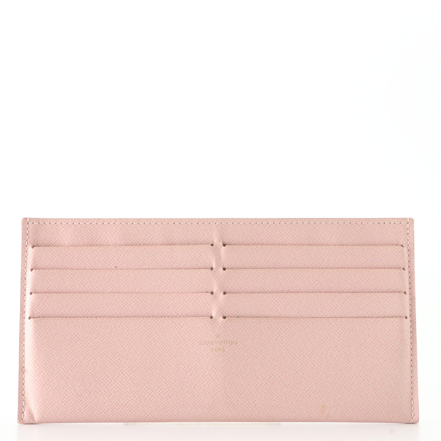 Louis Vuitton Félicie Pochette Card Holder Insert in Taïga Leather
