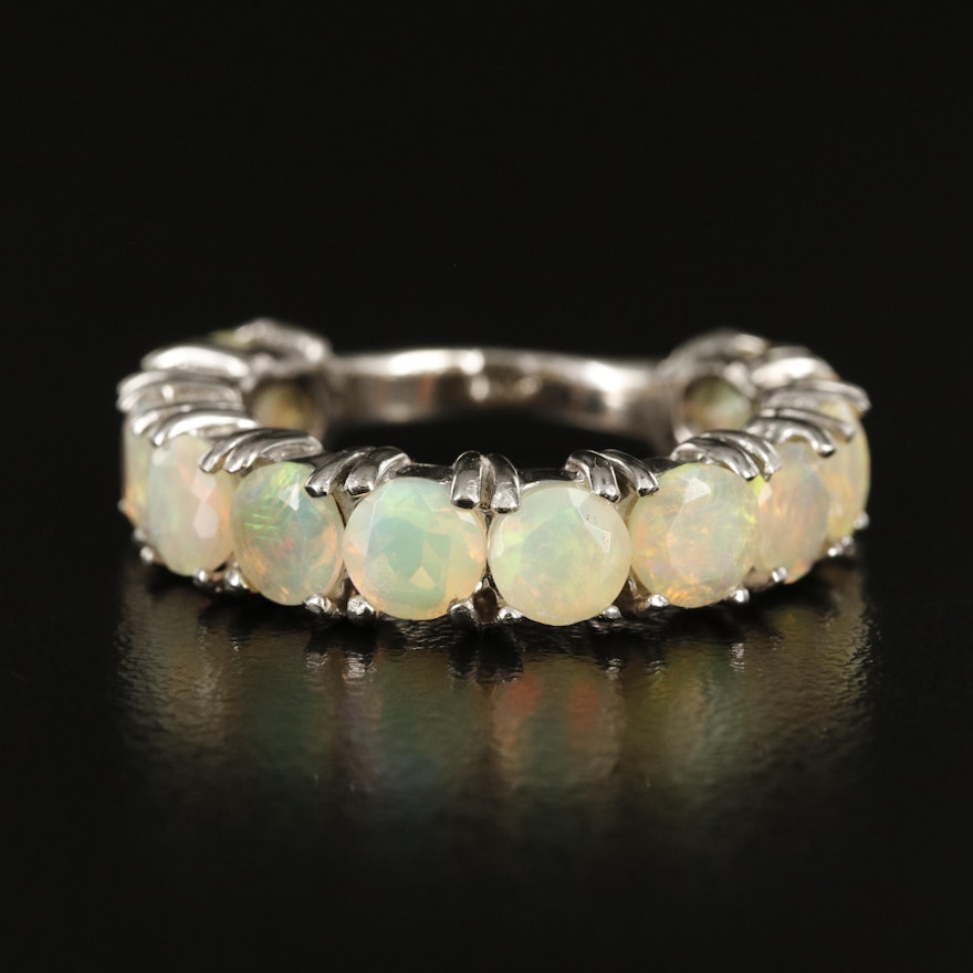 Sterling Opal Band