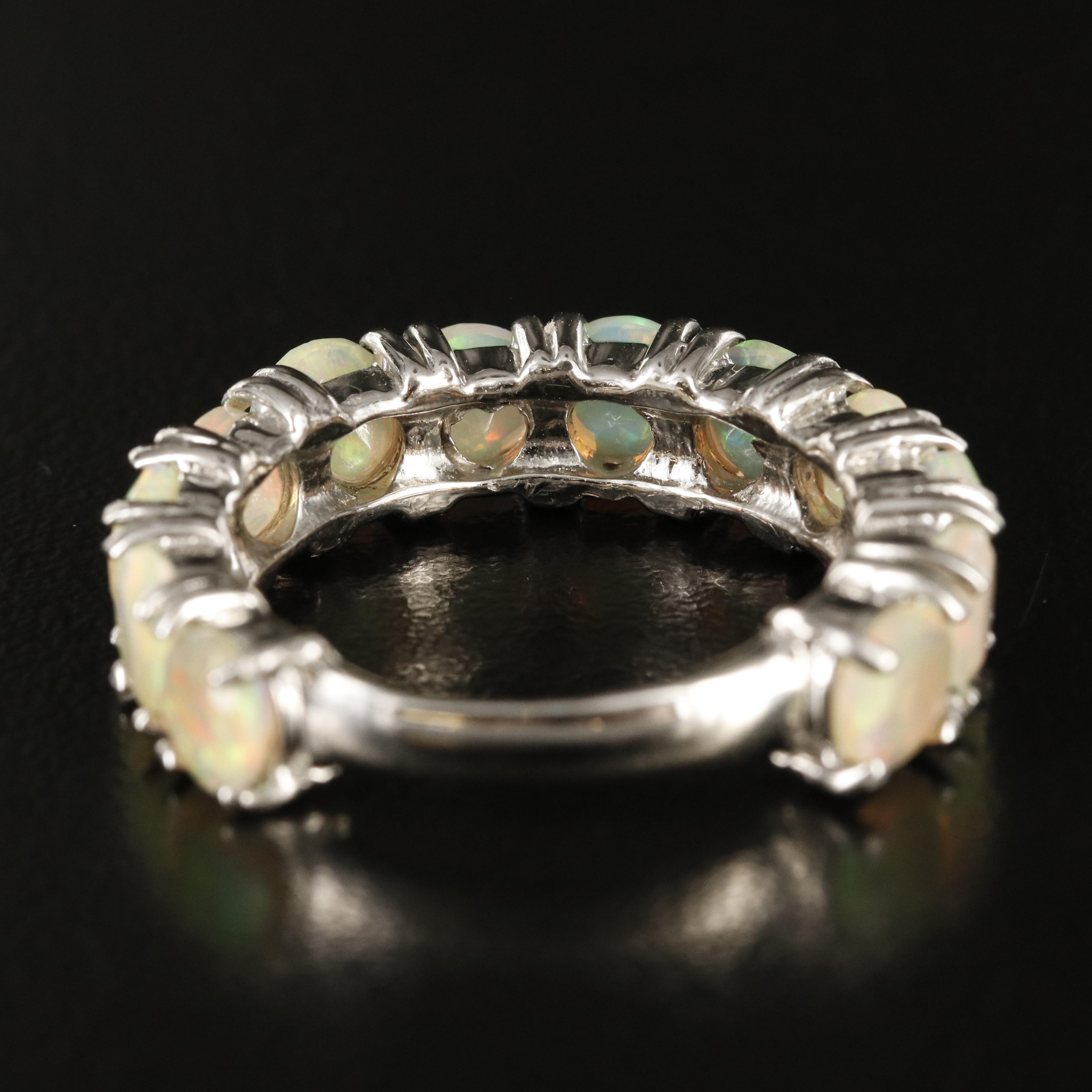 Sterling Opal Band