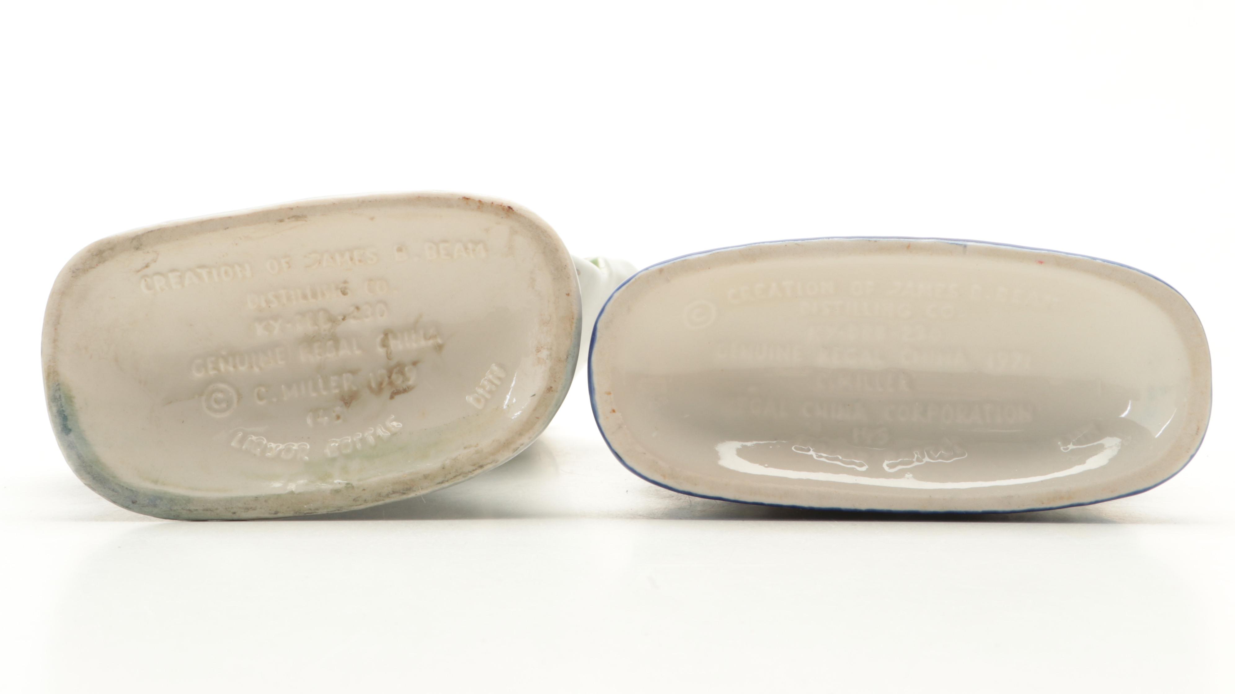 Jim Beam and Other Ceramic Commemorative Decanters