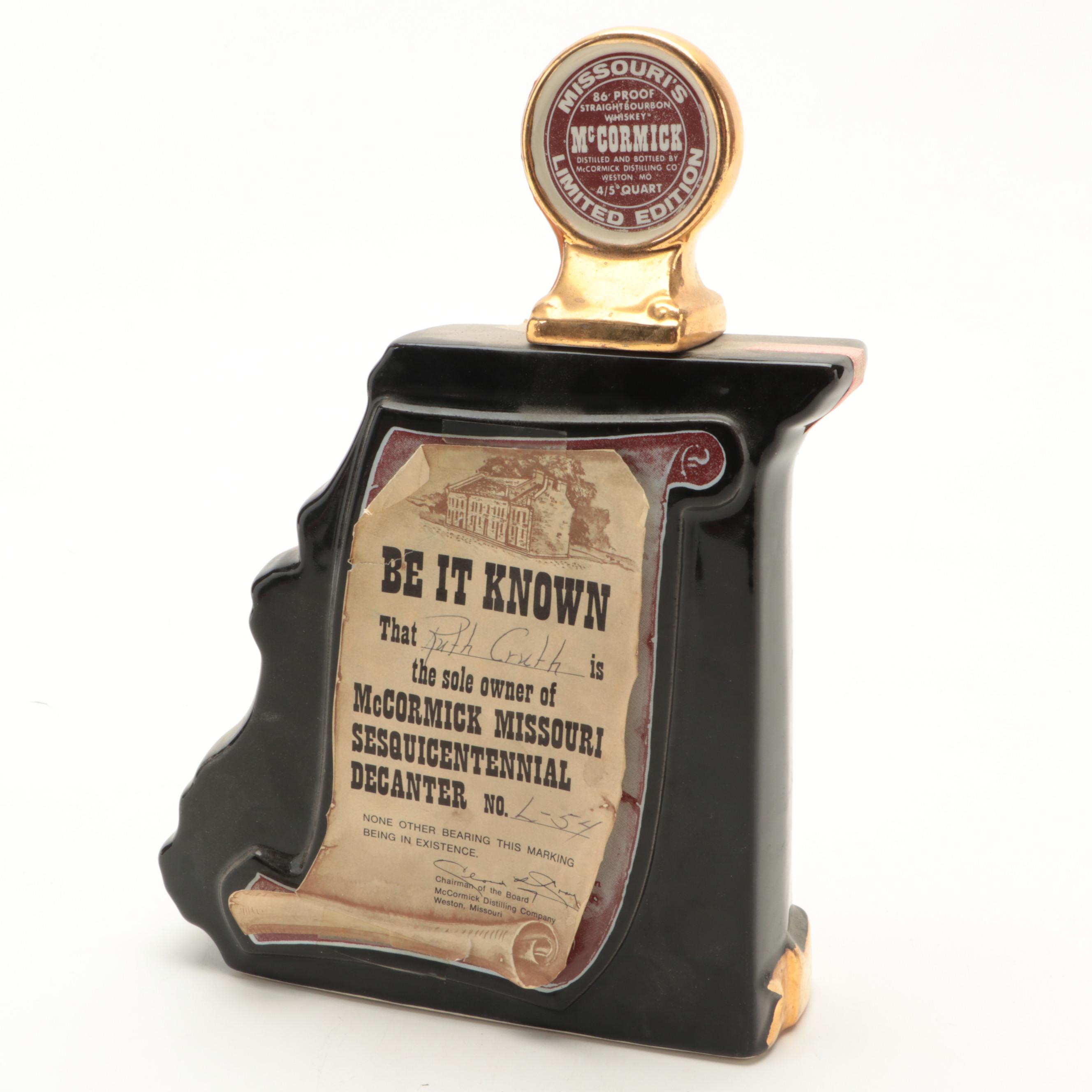Jim Beam and Other Ceramic Commemorative Decanters