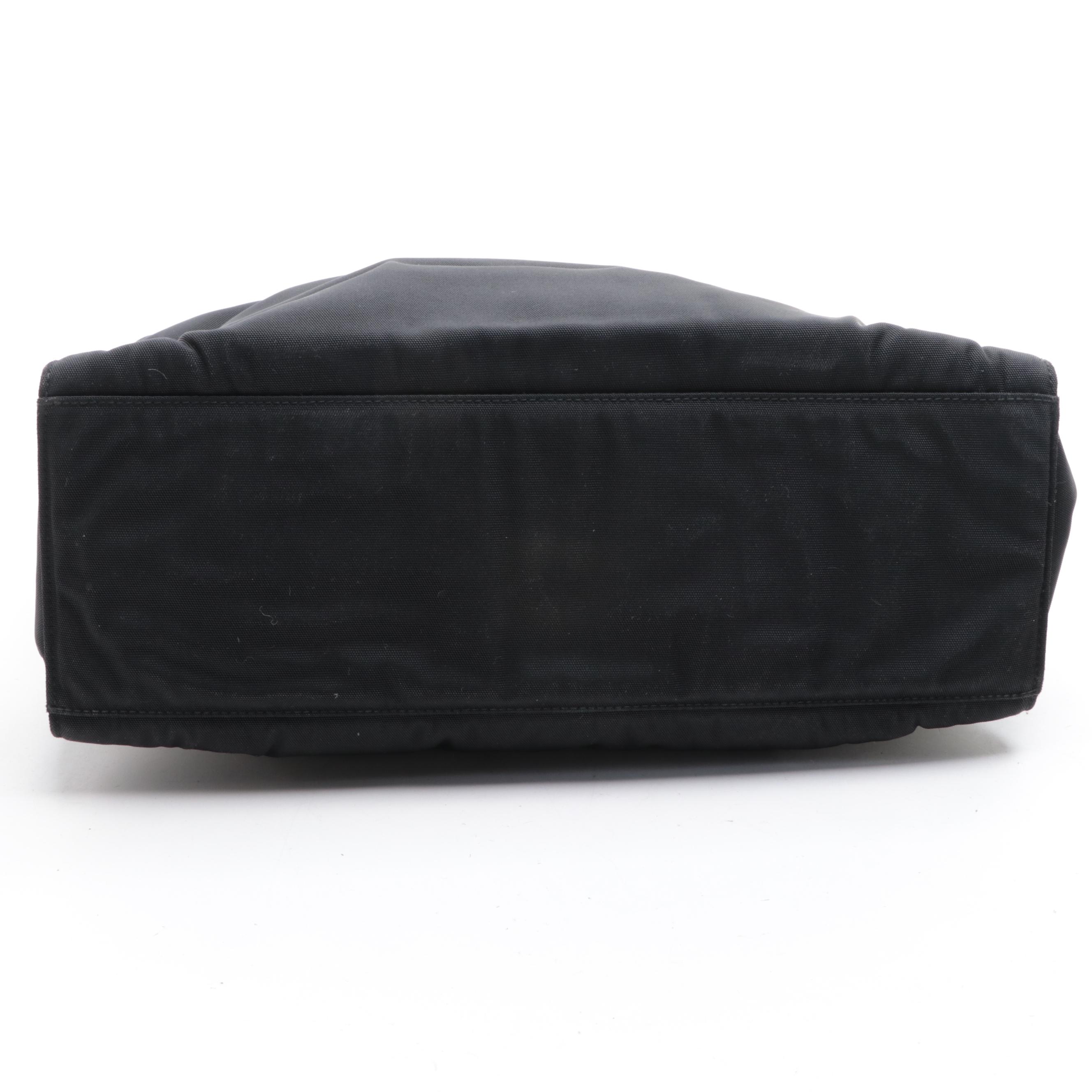 Gucci Bamboo Nylon Handbag