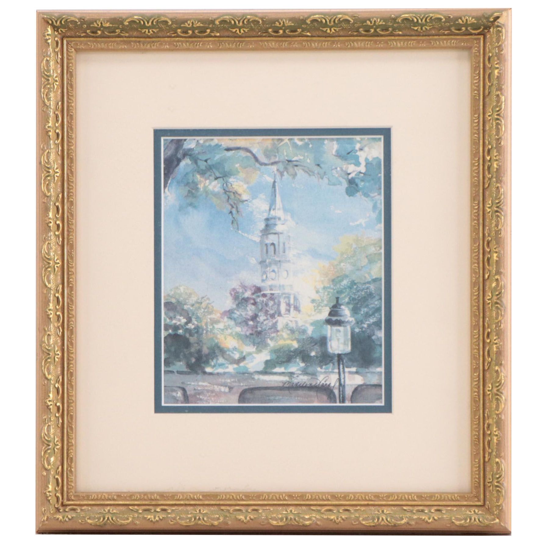 Offset Lithographs After Madeline Carol of Charleston