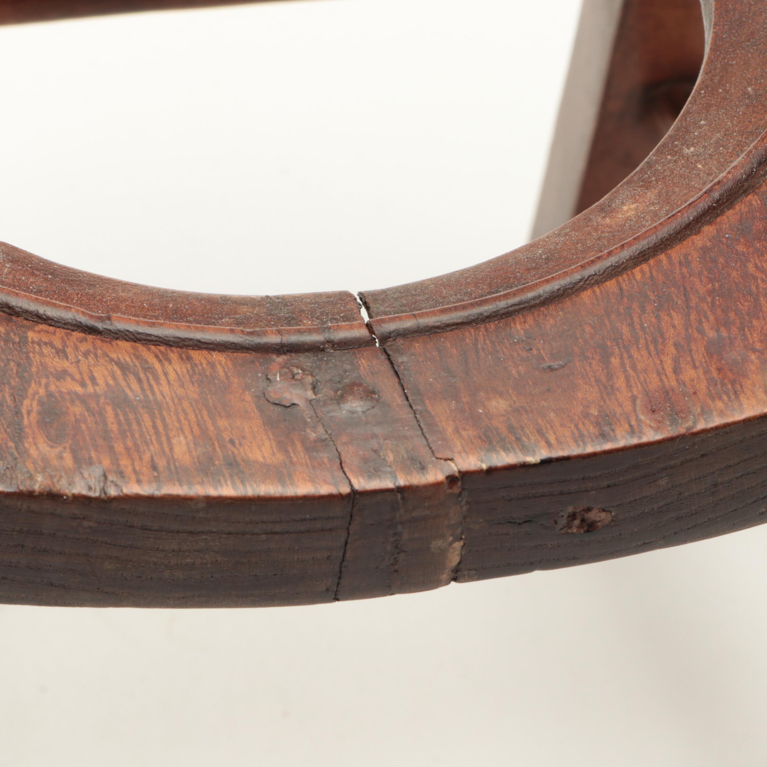 Cane Seat Child's Commode Chair