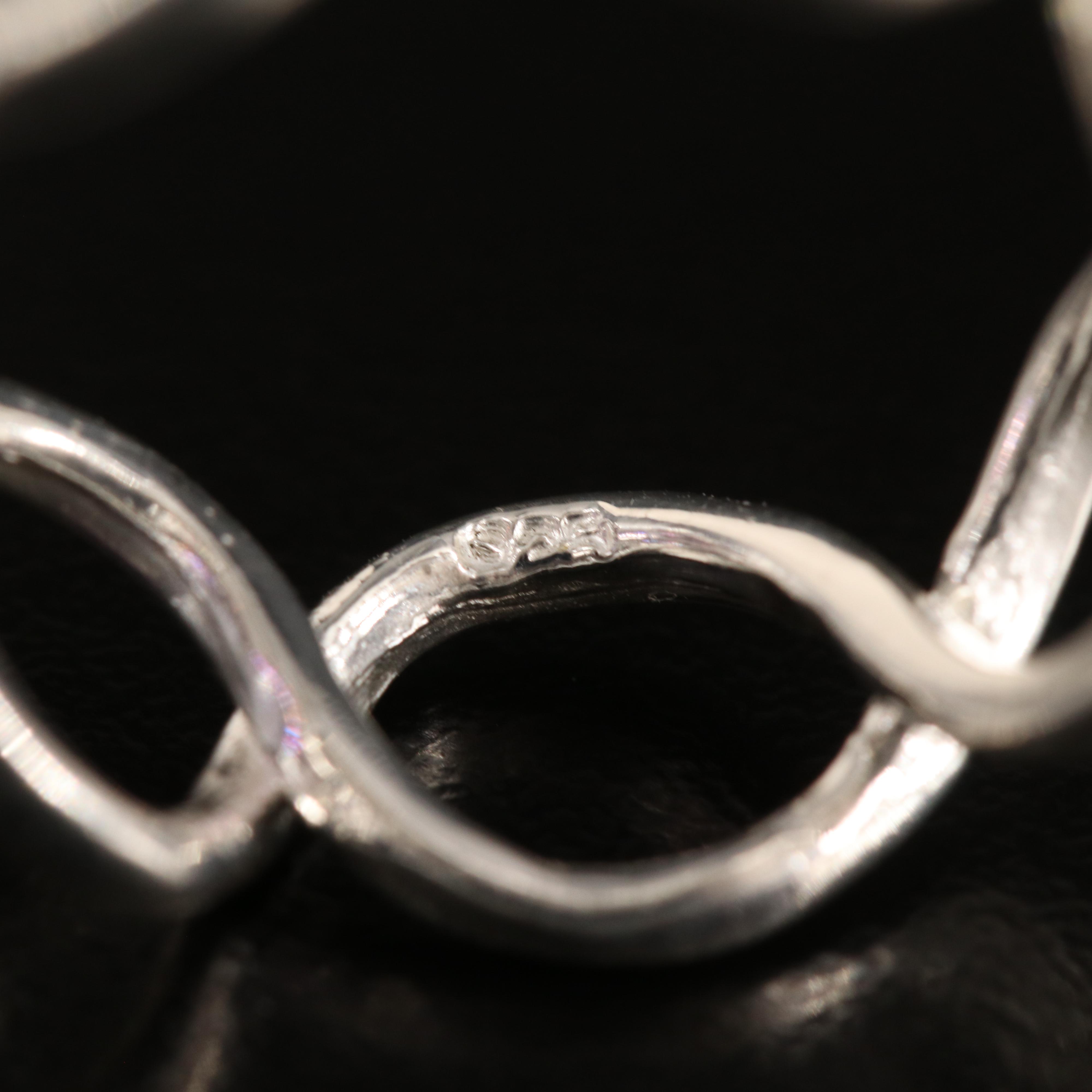 Sterling Amethyst, Tanzanite and Iolite Ring