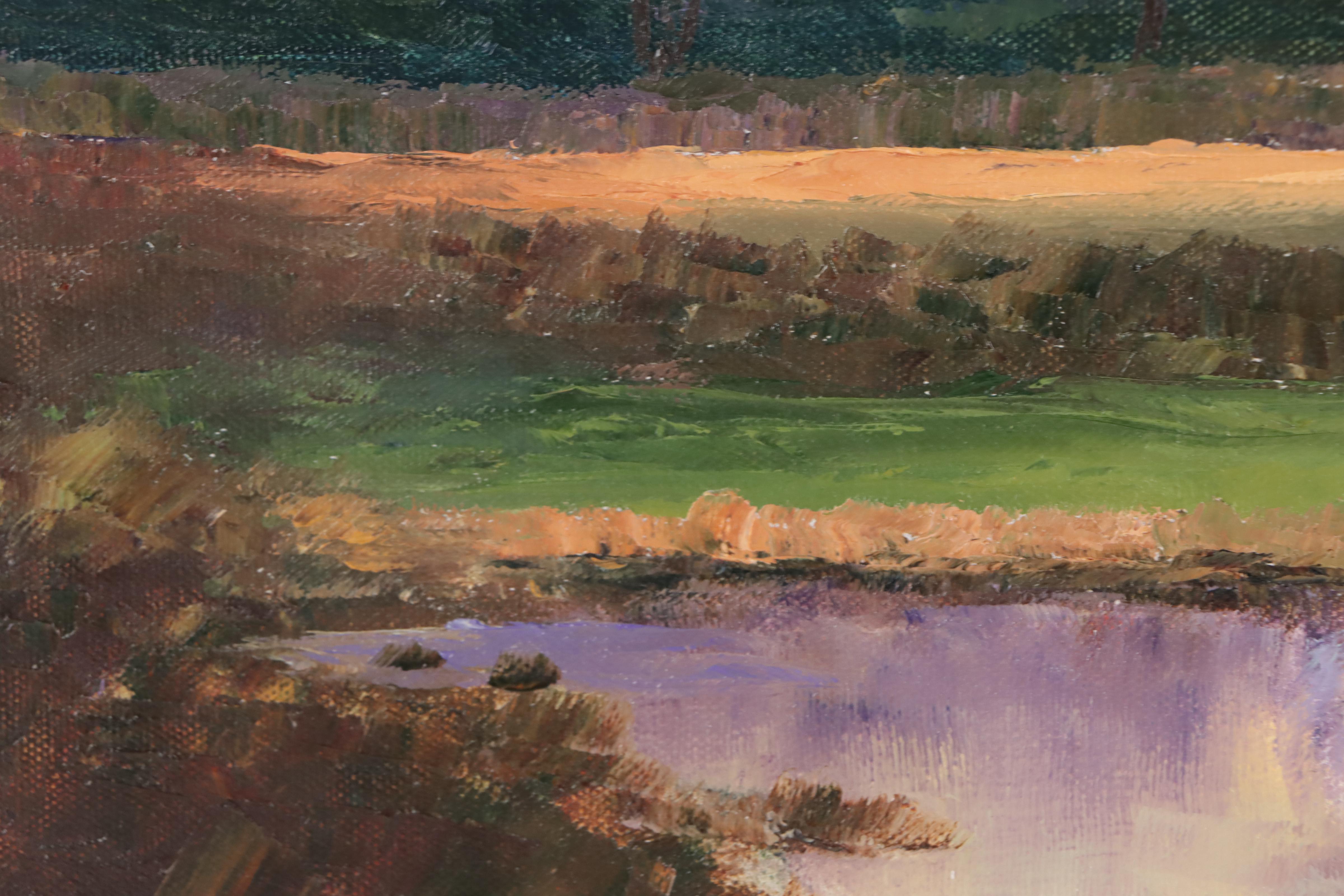 James Baldoumas Oil Painting "Moonrise," 2023