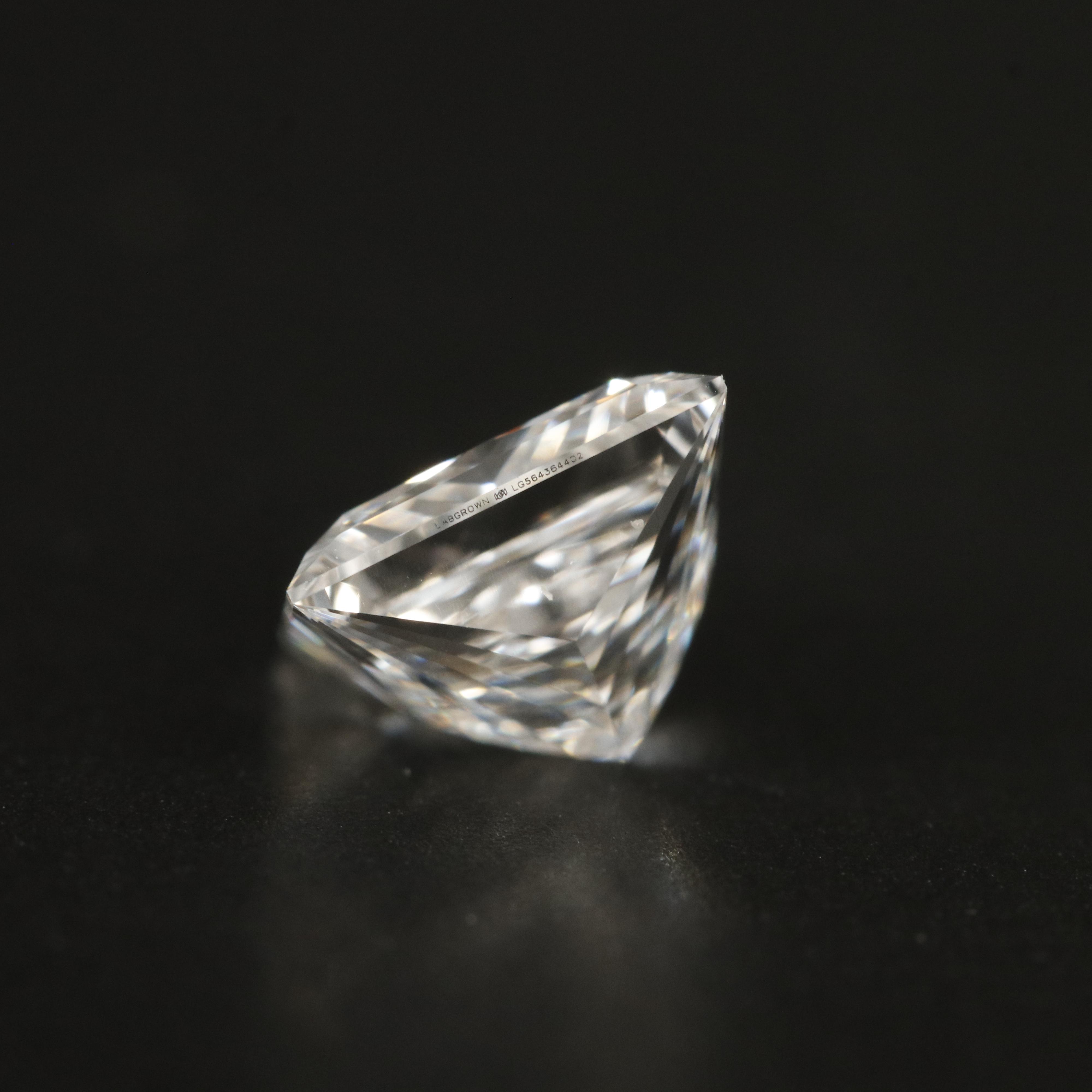 Loose 1.51 CT Lab Grown Diamond with IGI Report