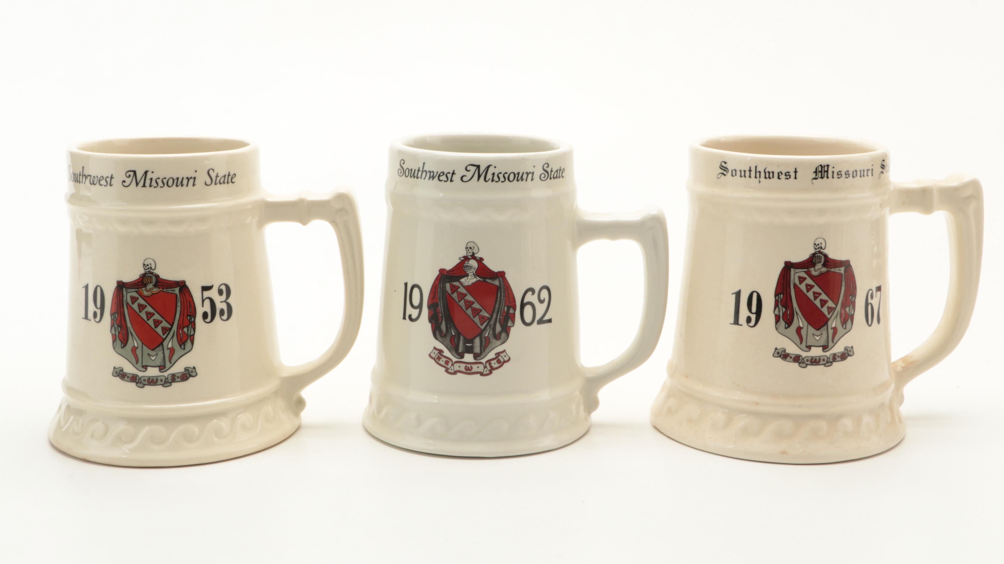 Falstaff Commemorative and Other Ceramic Tankards