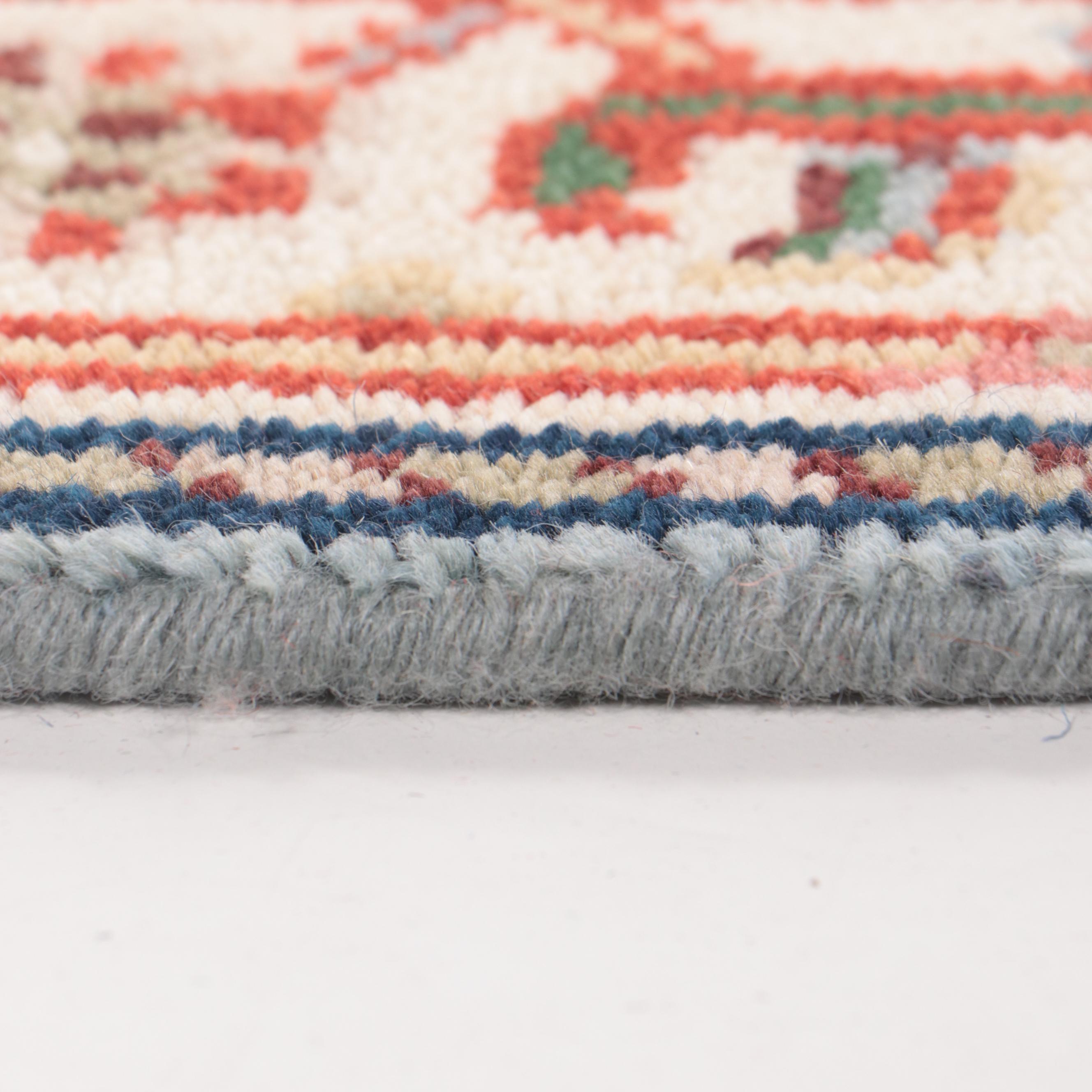 2'7 x 14'5 Hand-Knotted Indo-Persian Heriz Serapi Carpet Runner