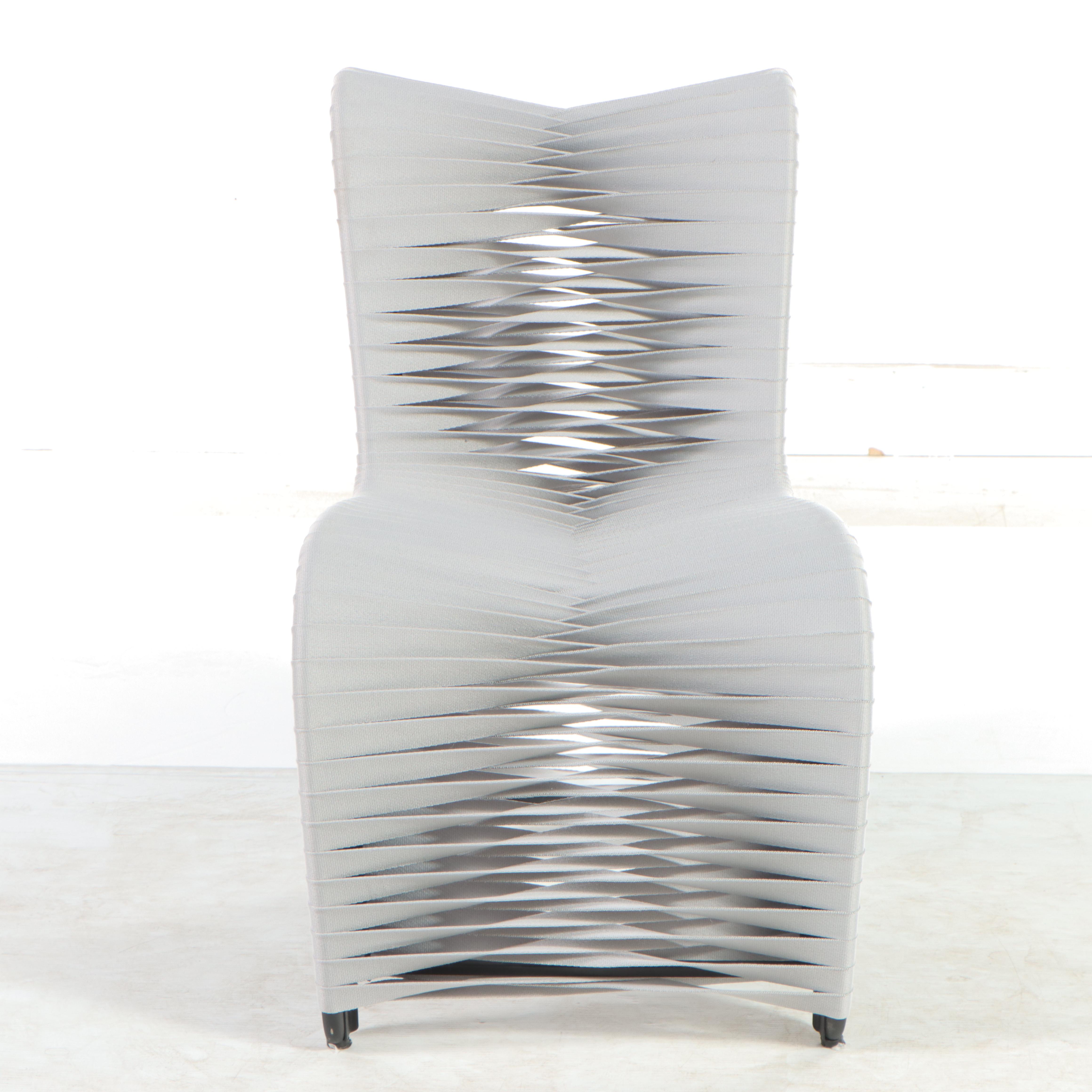 Nuttapong Charoenkitivarakorn for The Philipps Collection Seatbelt Dining Chair