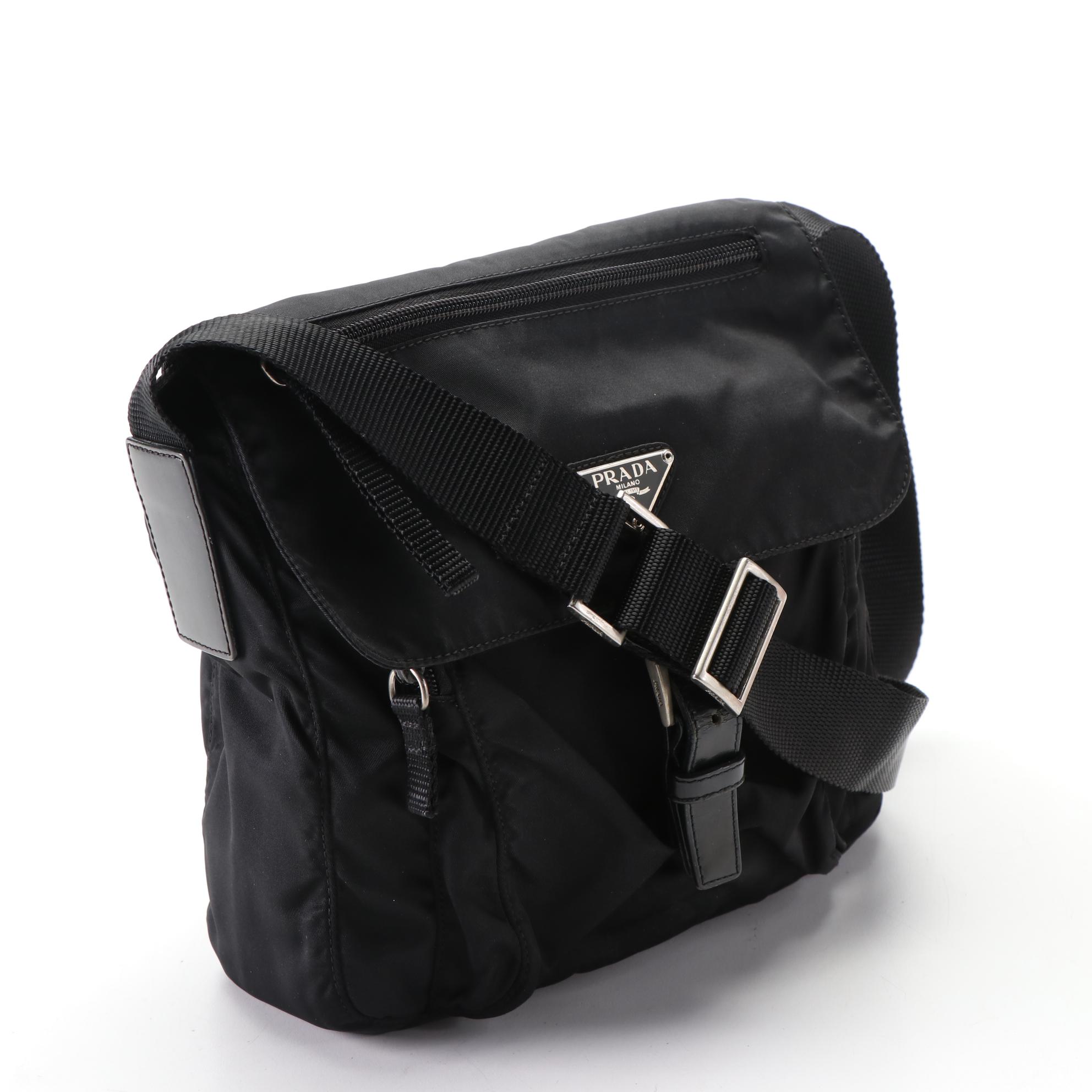 Prada Tessuto Nylon Crossbody Bag