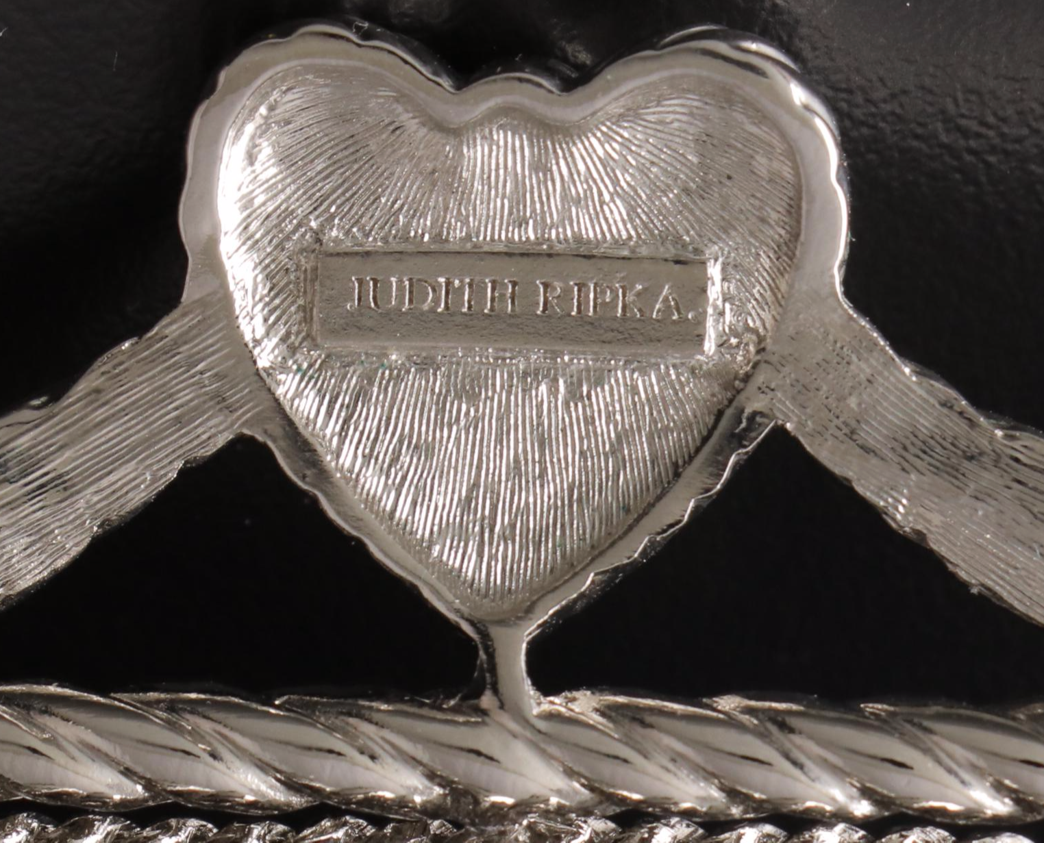 Judith Ripka Embellished Silvered Metal Vanity Tray