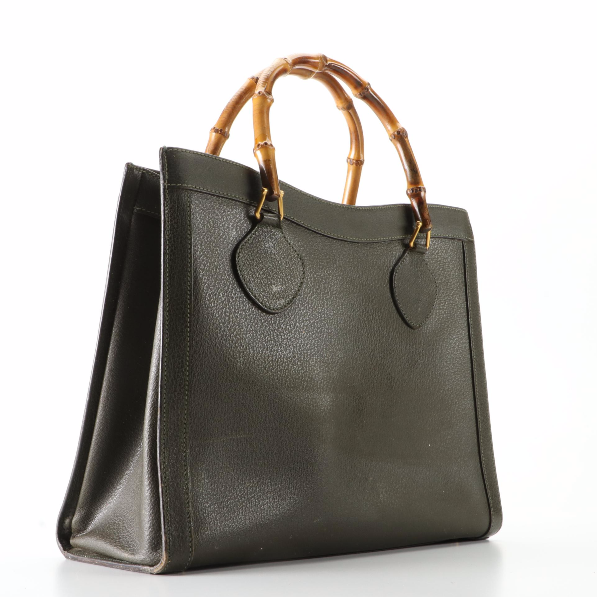 Gucci Bamboo Diana Tote Bag in Cinghiale Leather