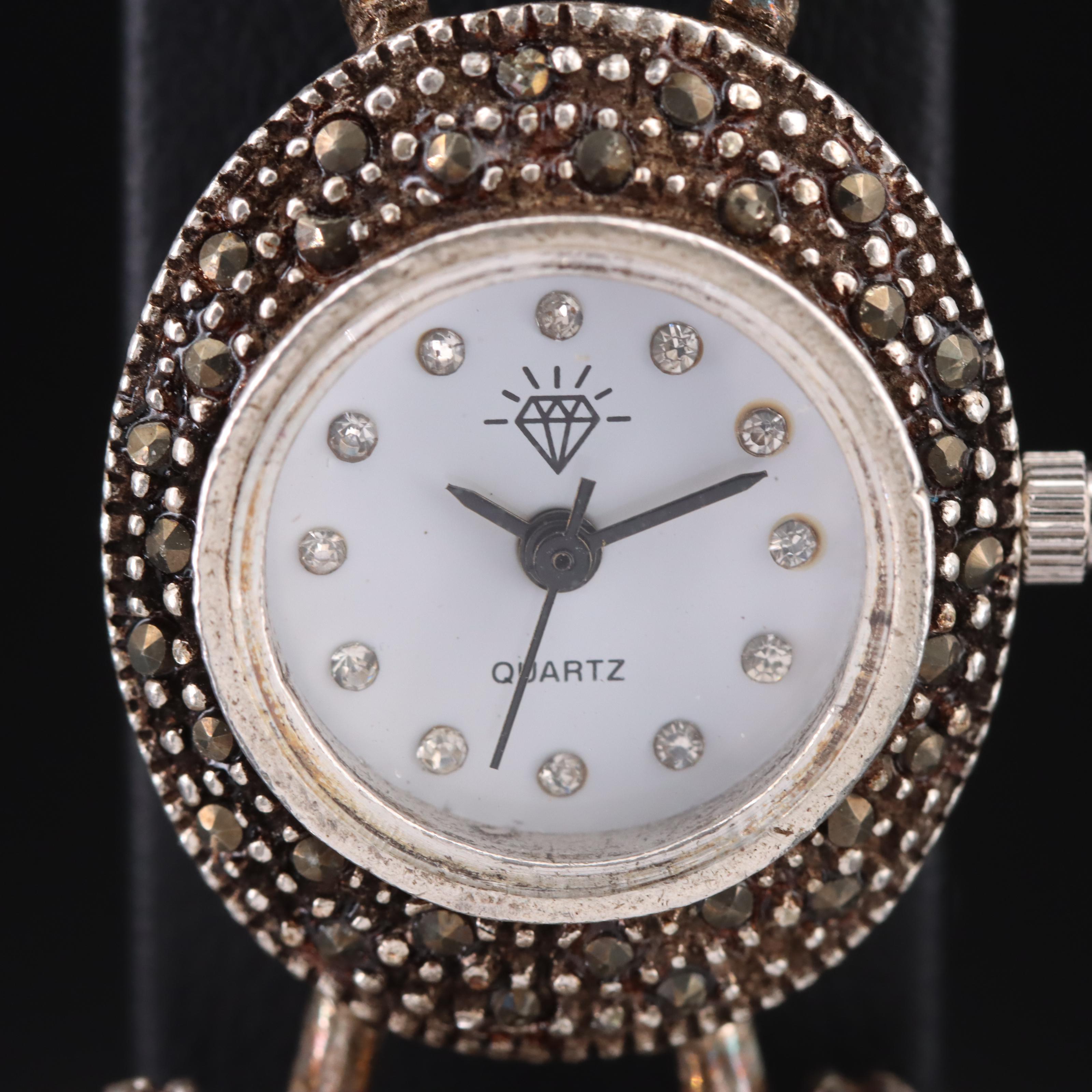 Sterling Watch with Dragon Bracelet