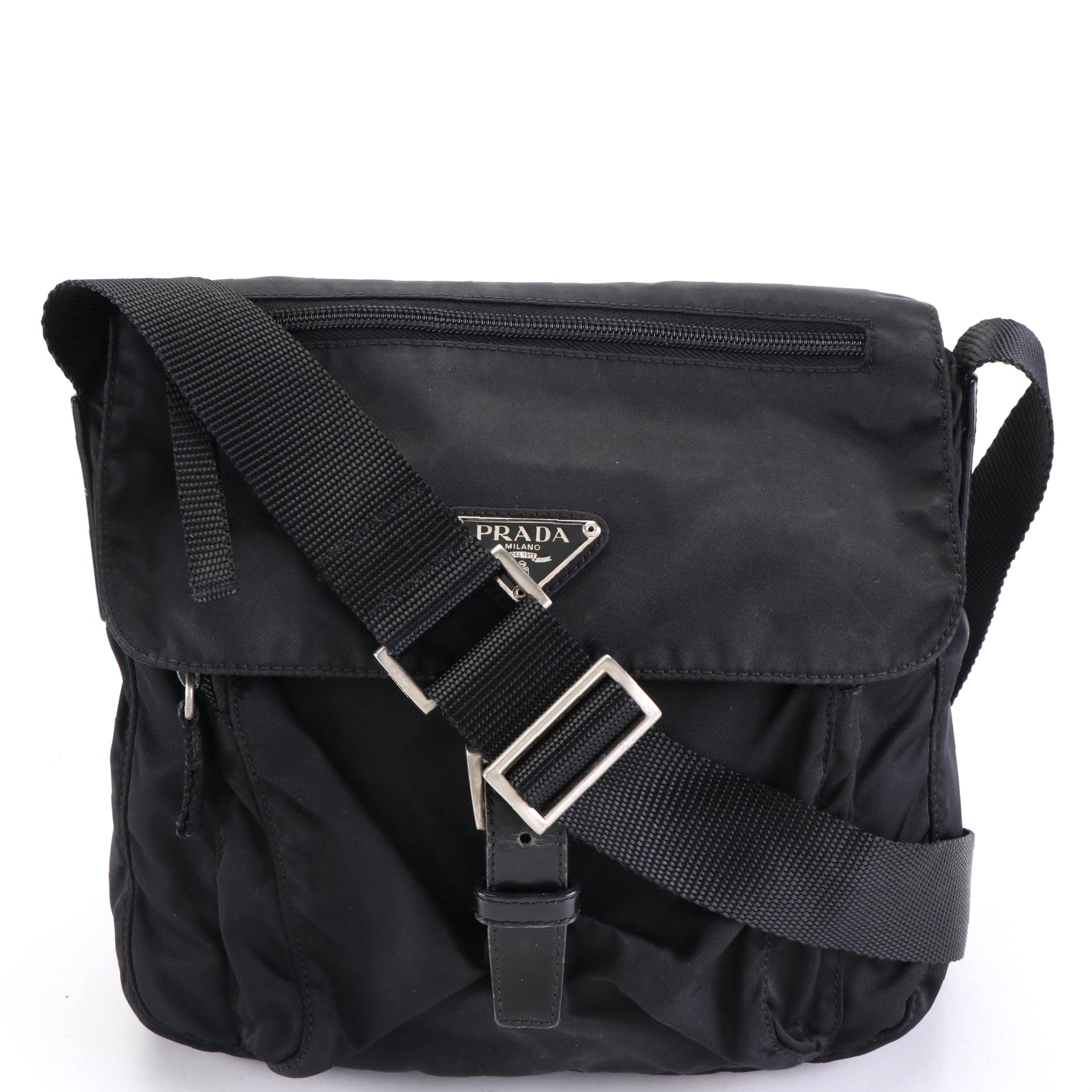Prada Tessuto Nylon Crossbody Bag