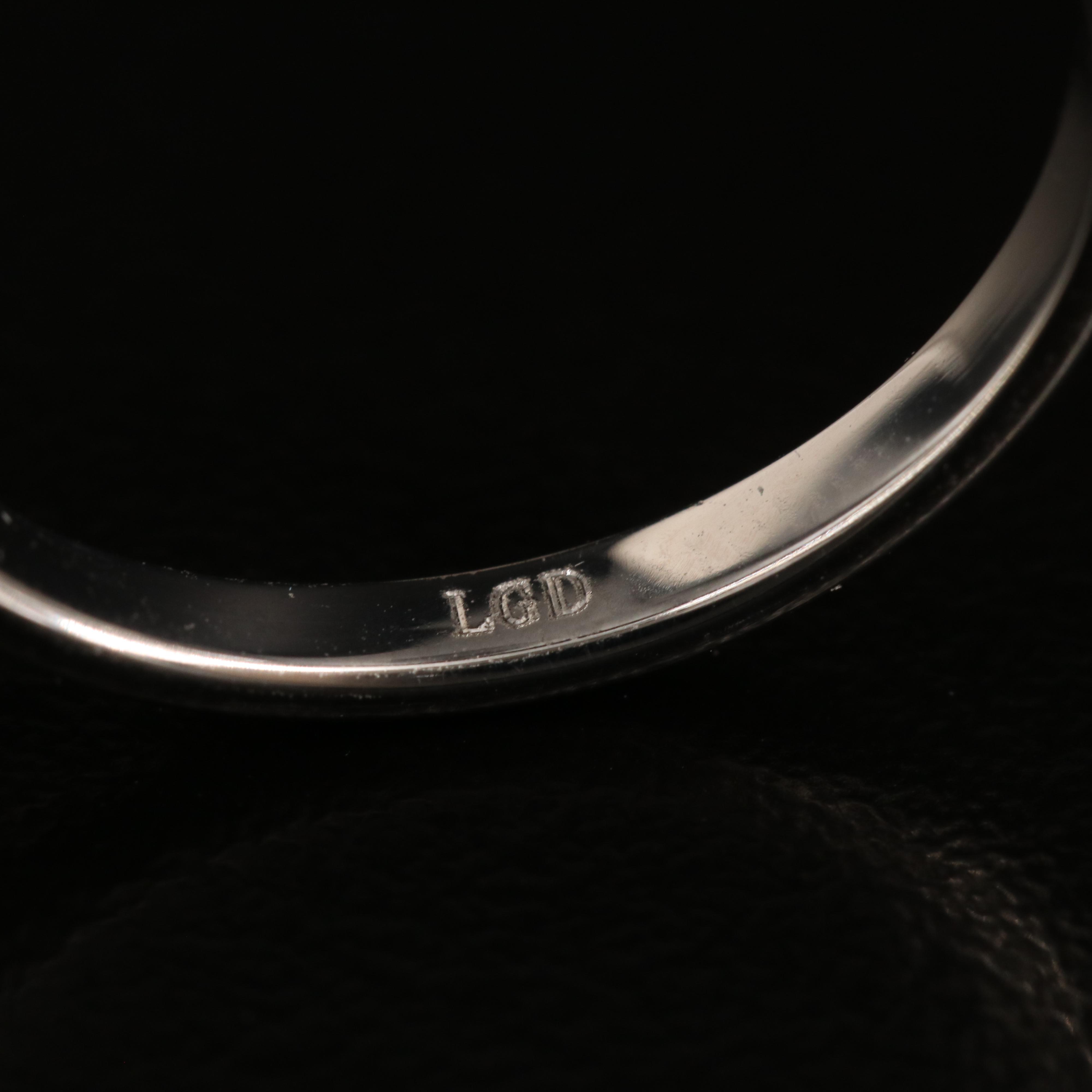 14K 3.04 CT Lab Grown Diamond Solitaire Ring