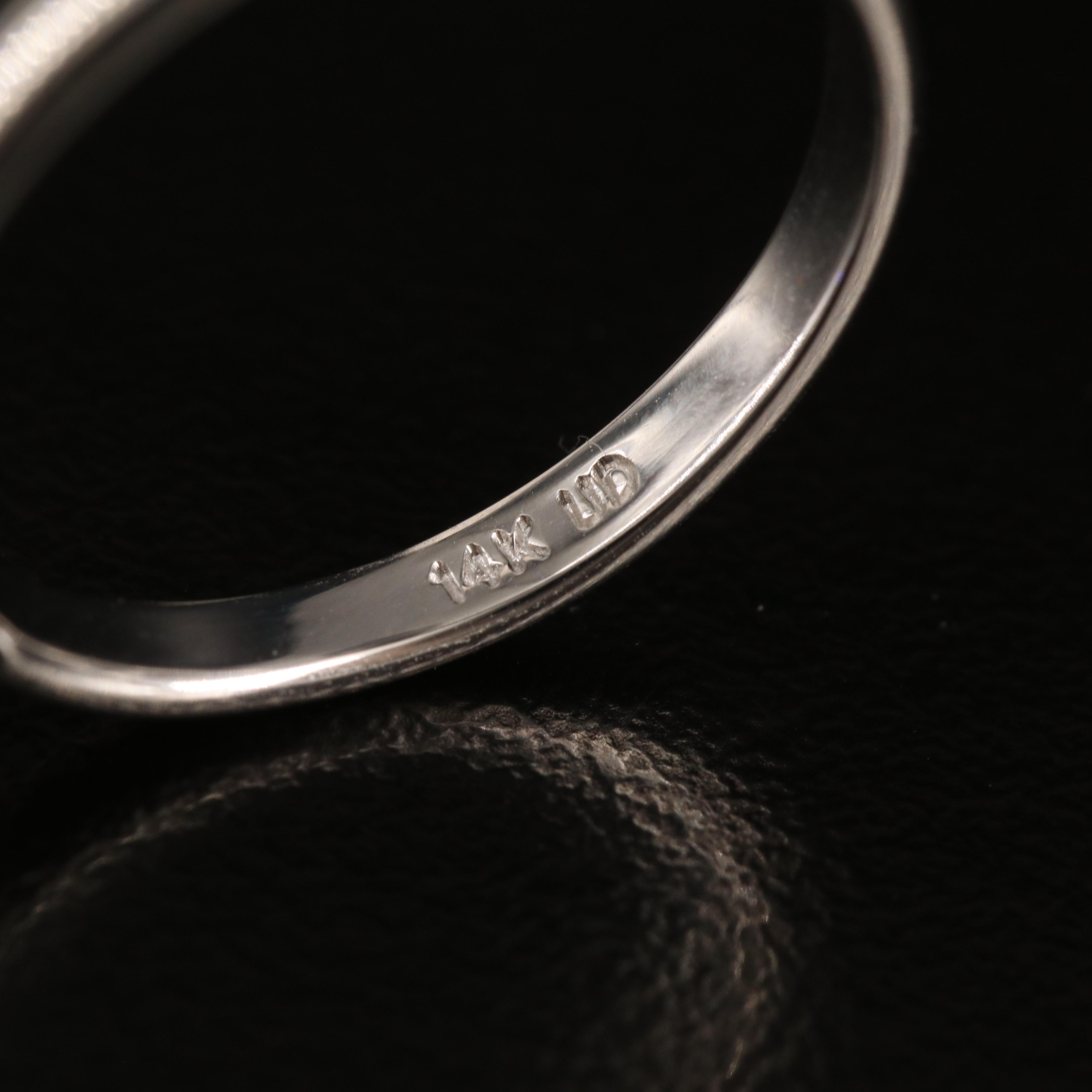 14K 3.04 CT Lab Grown Diamond Solitaire Ring