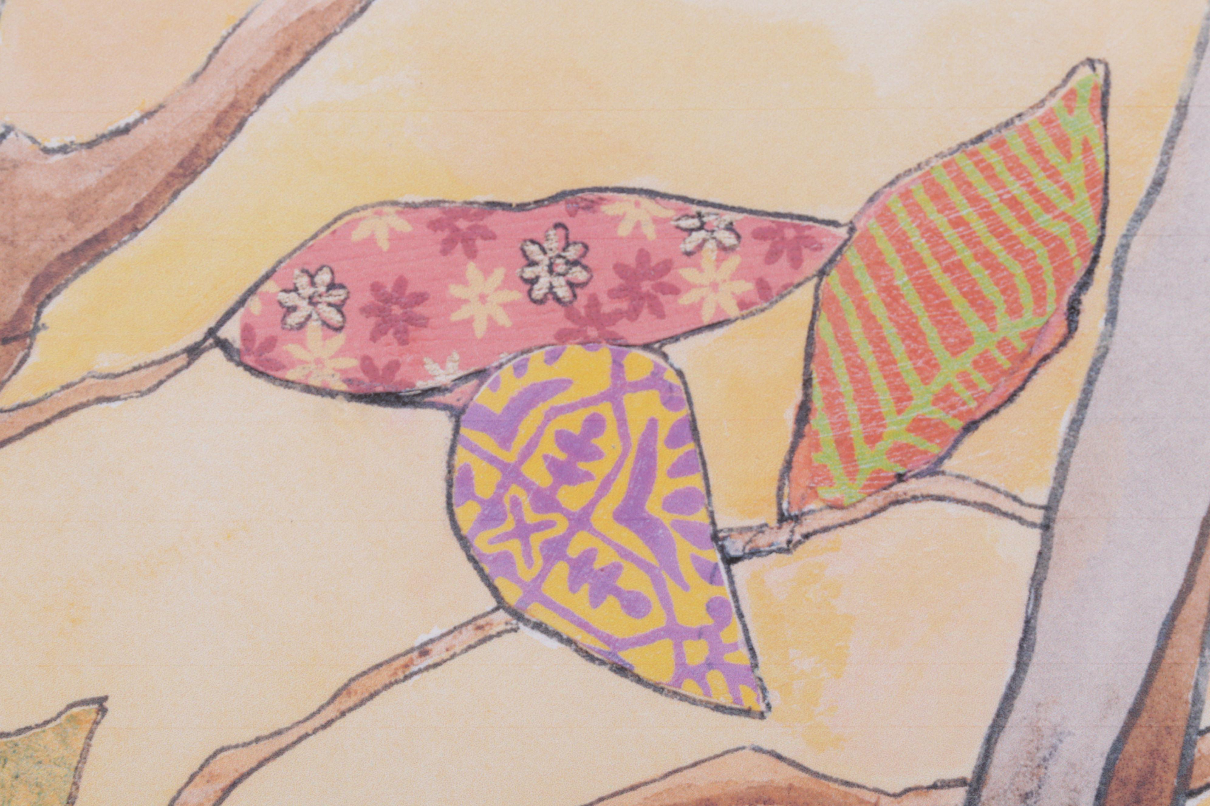 Marty Husted Giclée "Bluebird Fancy," 2015