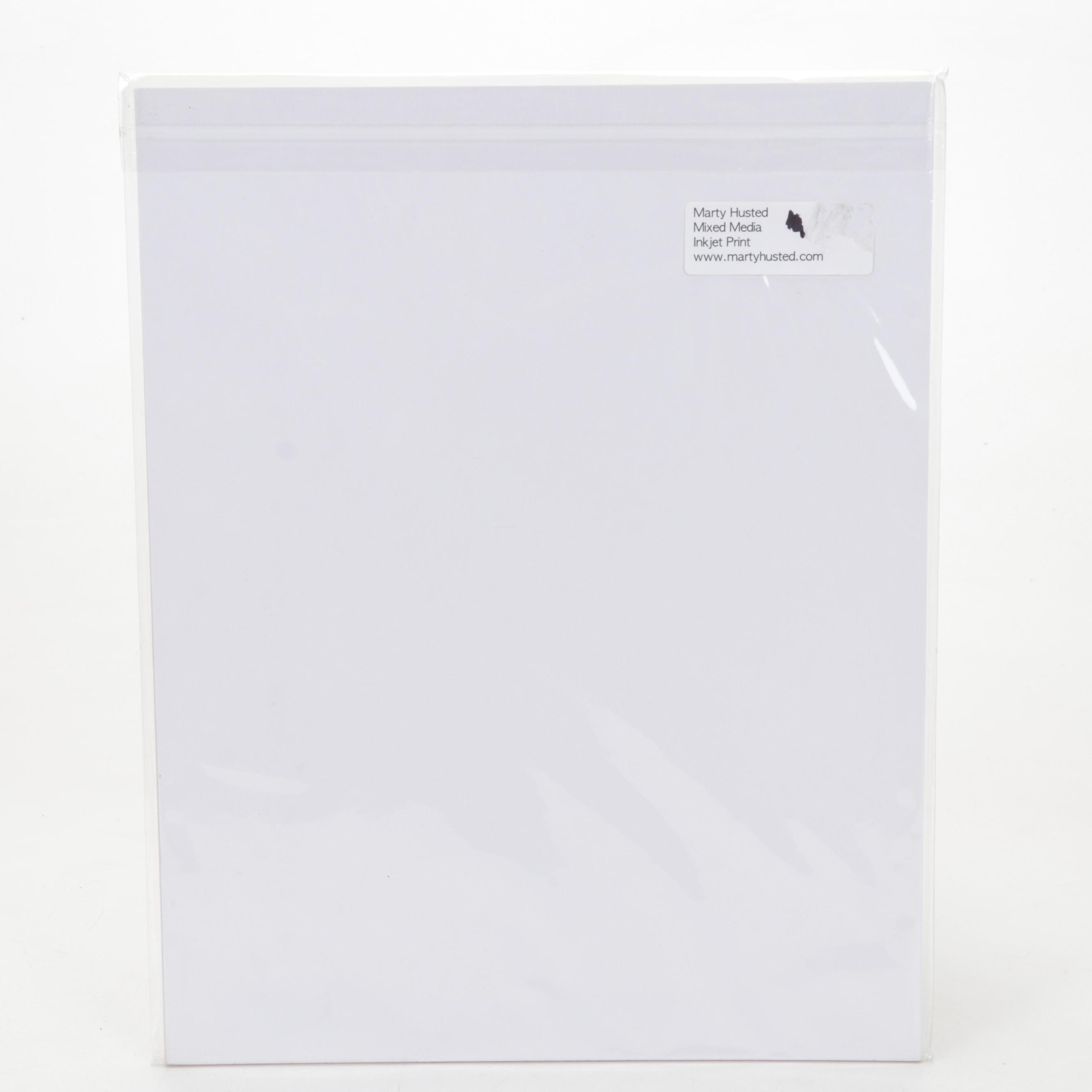 Marty Husted Giclée "Bluebird Fancy," 2015