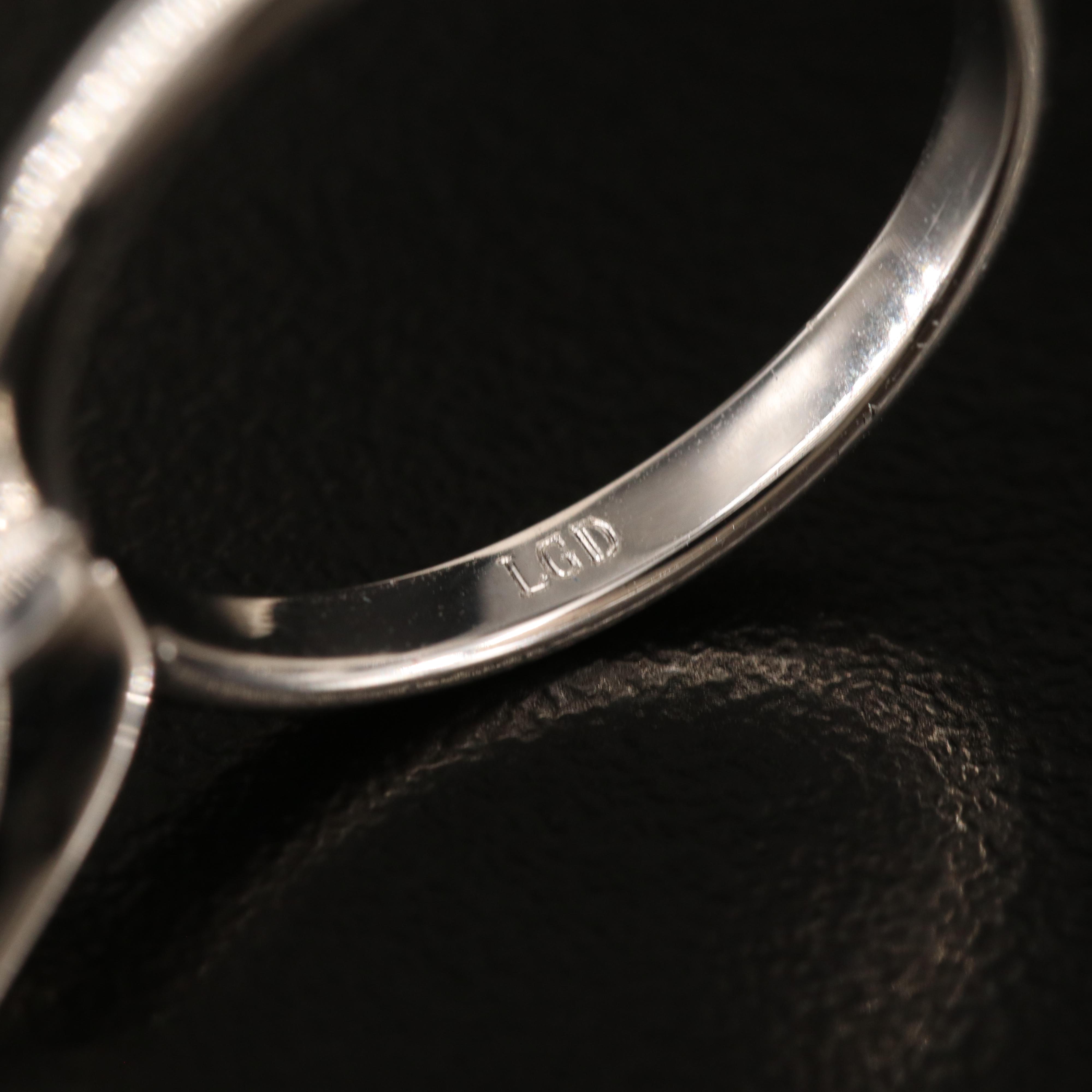 14K 3.68 CT Lab Grown Diamond Solitaire Ring