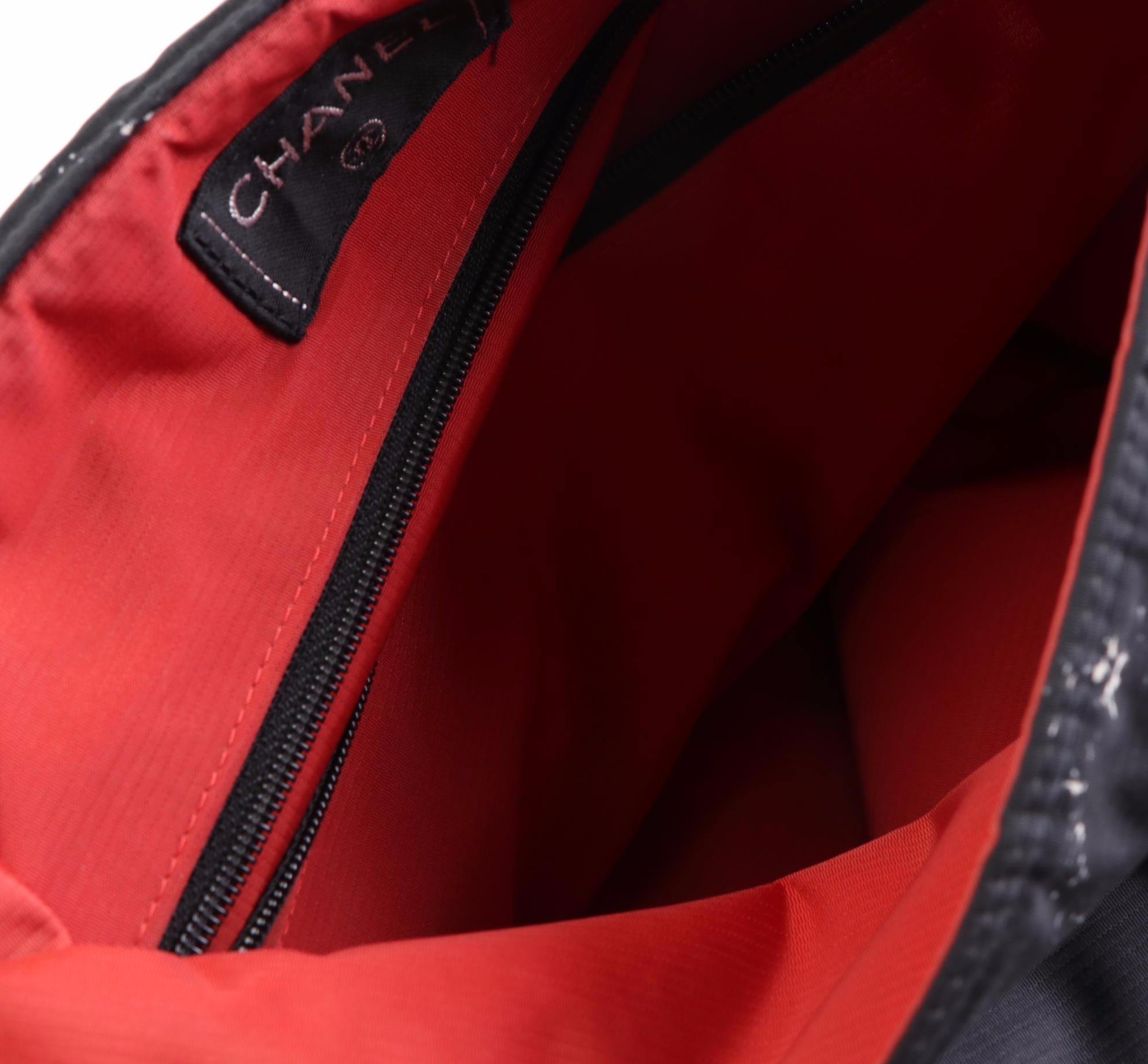 Chanel Travel Line Nylon Backpack